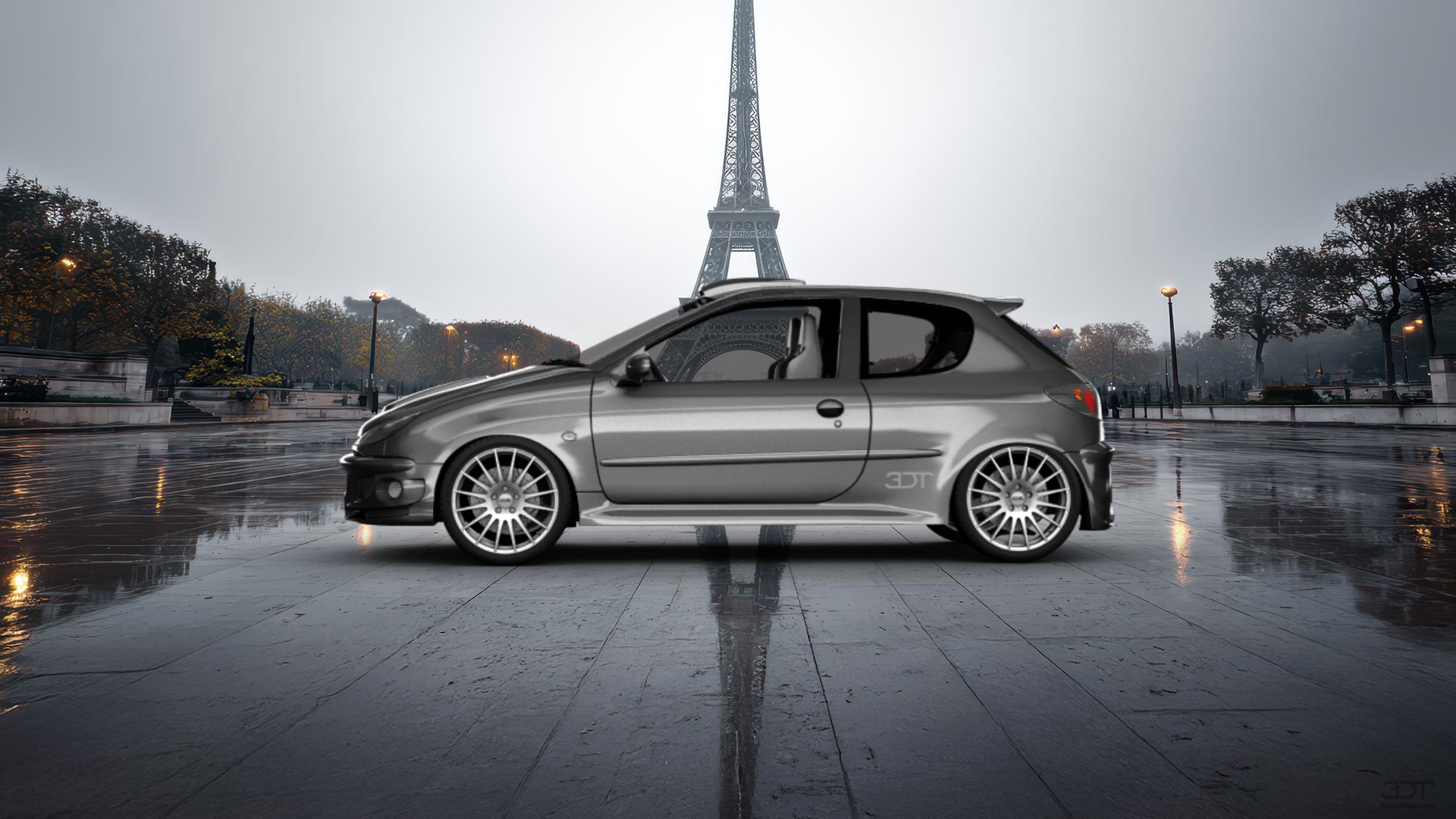 Peugeot 206 1998 — Tuner_AByhJiL2c's build with 22 parts | 3DTuning