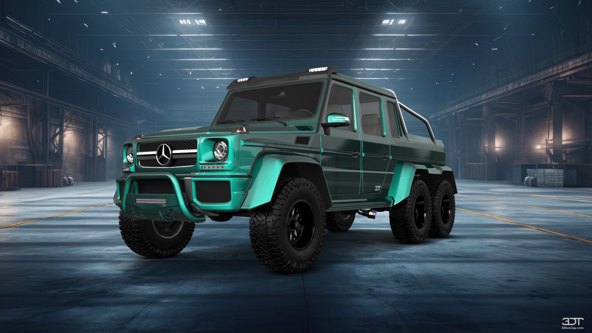 Mercedes G 63 AMG 6x6 4 Door pickup truck 2013