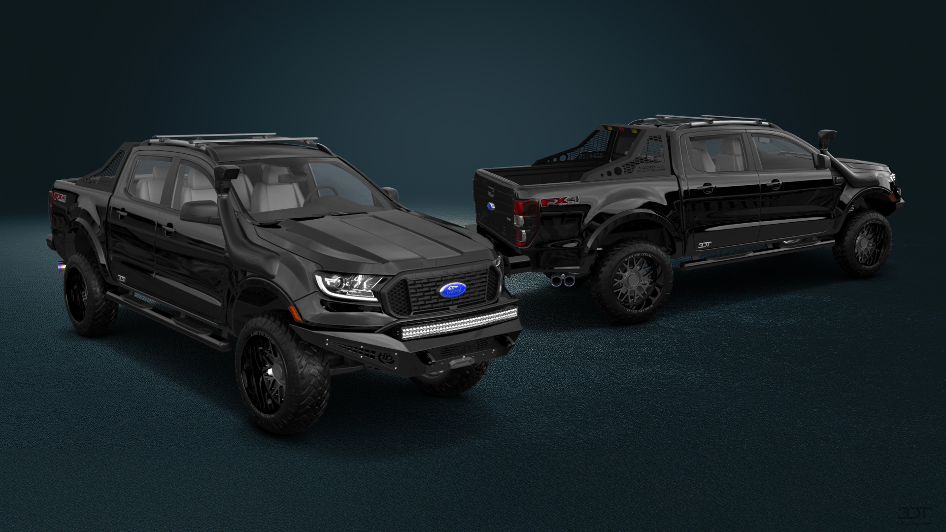 Ford Ranger 4 Door pickup truck 2019 Images