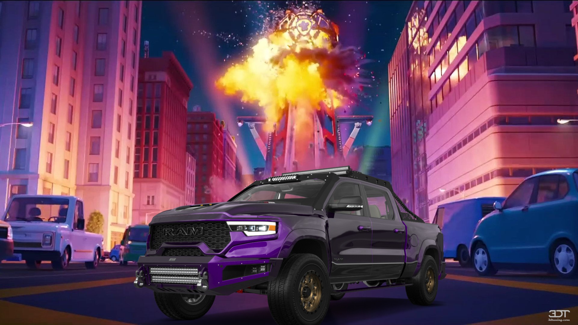 Dodge Ram 1500 TRX 4 Door pickup truck 2021 tuning