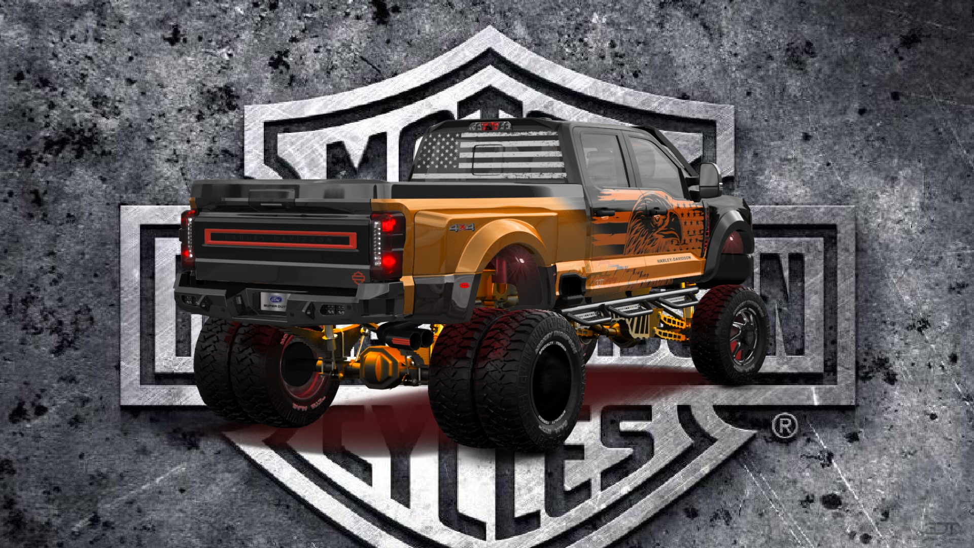 Ford F-350 DRW Crew Cab 4 Door pickup truck 2023 Images