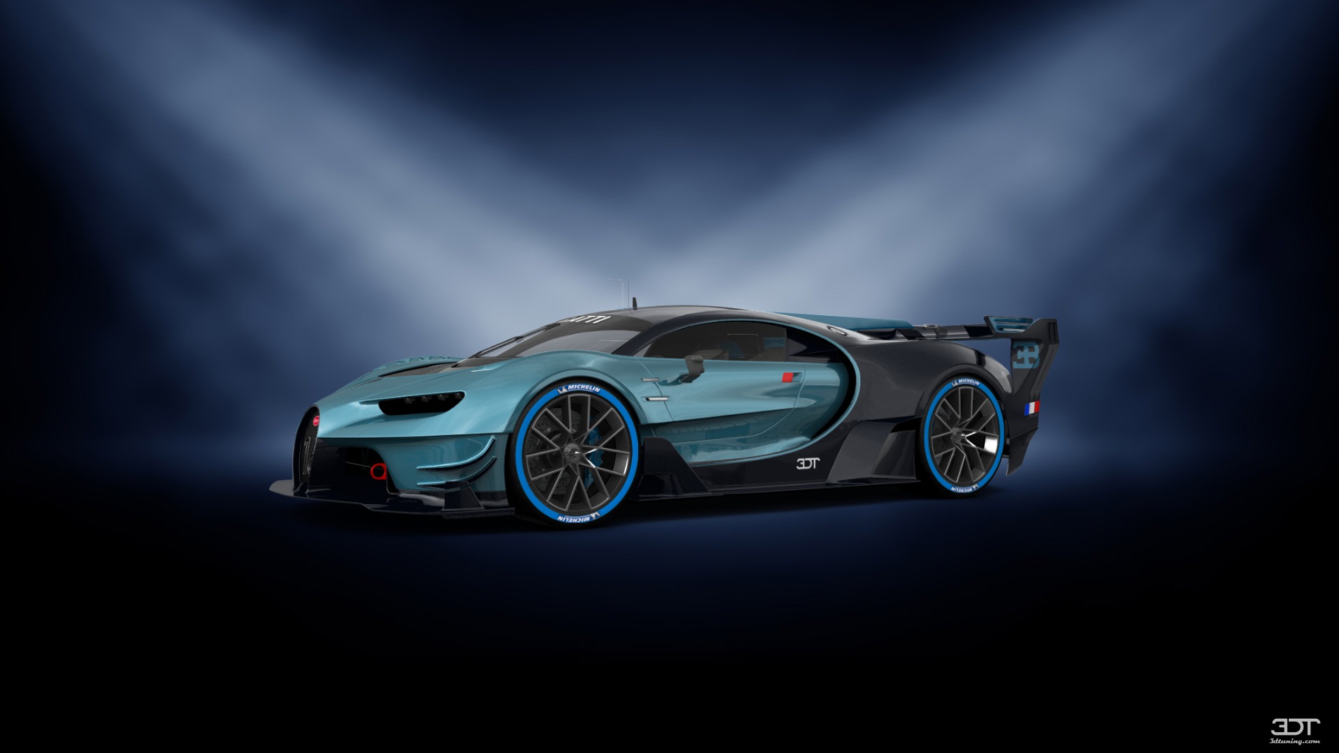 Bugatti Vision GT Supercar 2015 tuning