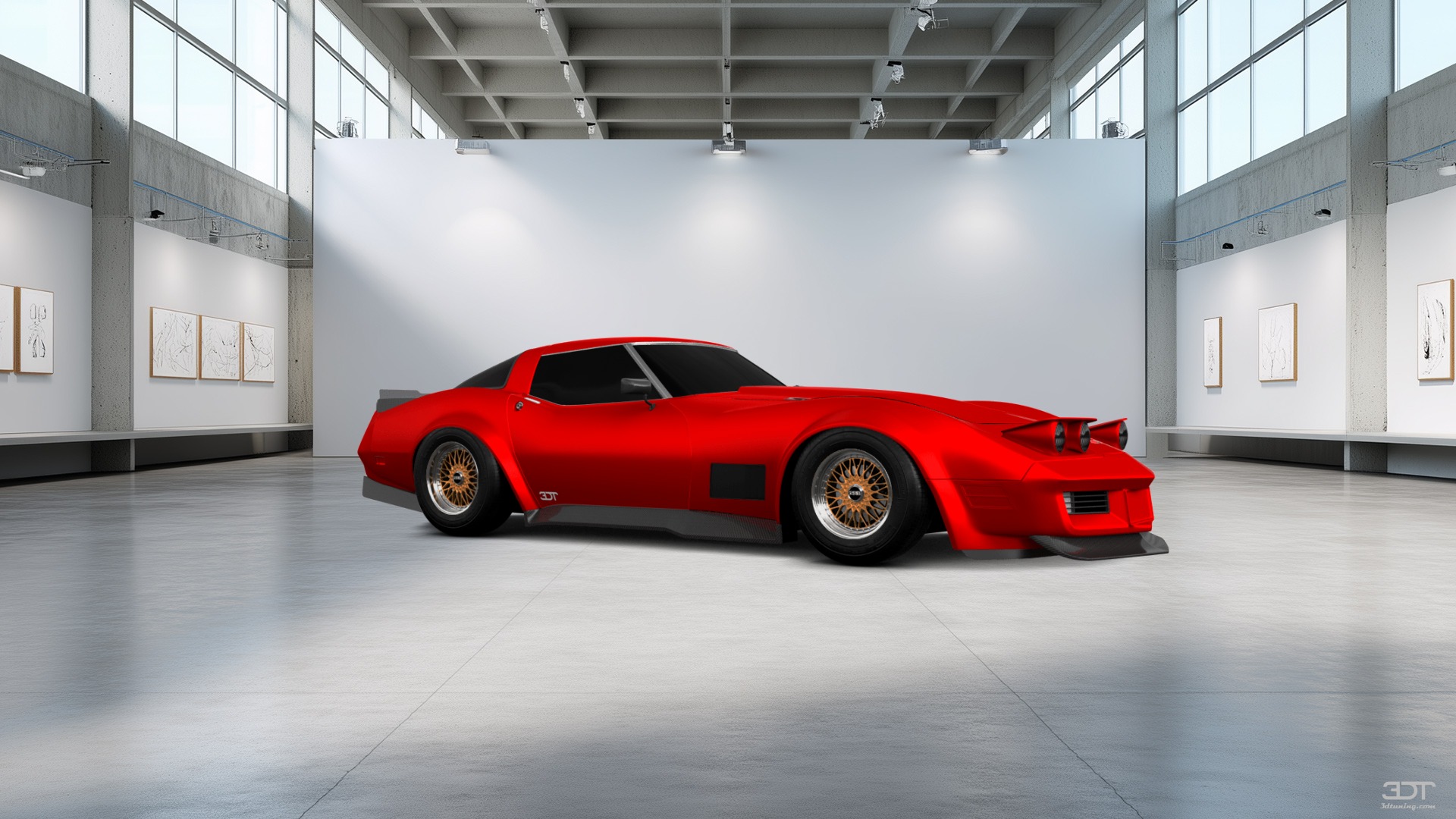 Tuning Chevrolet Corvette 2 Door Coupe 1968