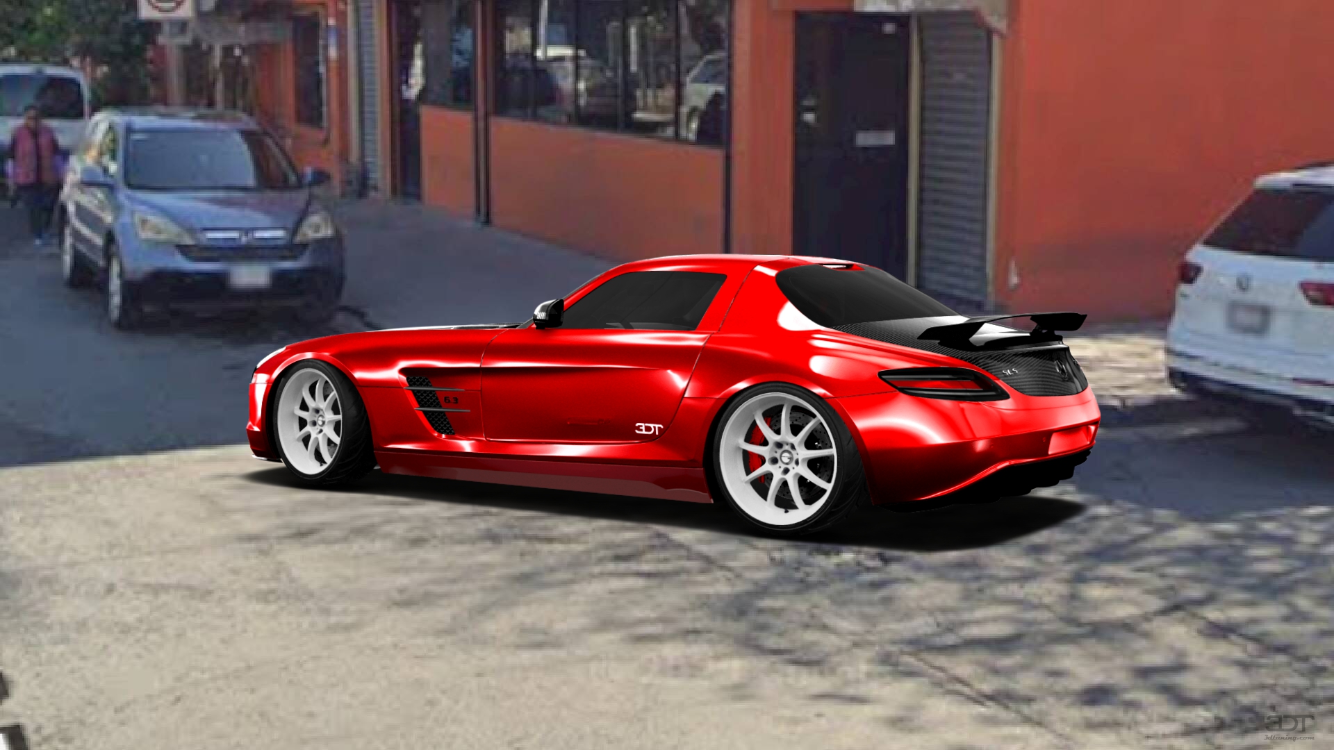 Mercedes SLS 2 Door Coupe 2011 tuning