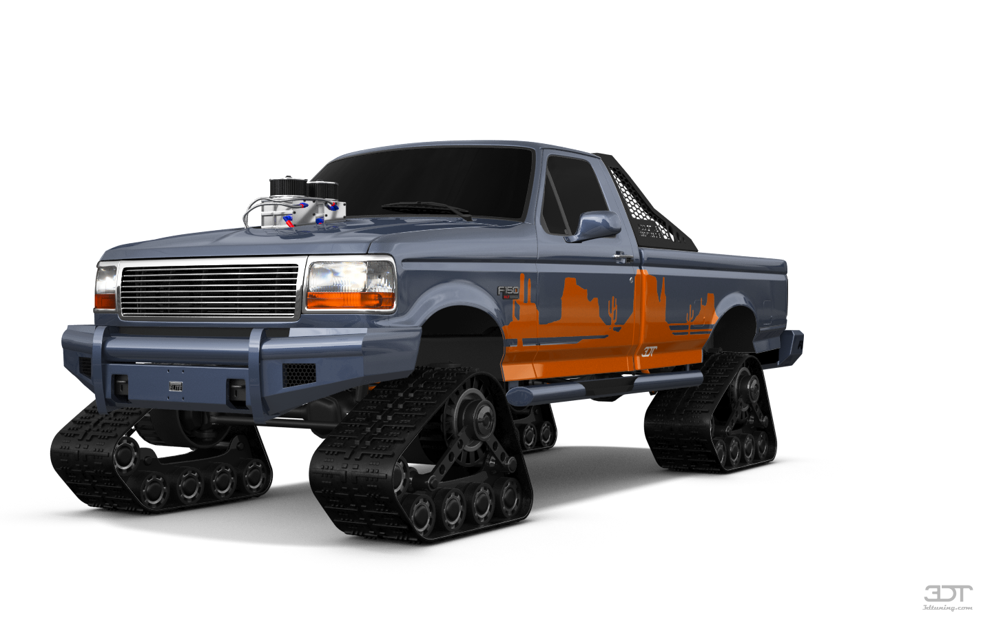 Ford F-150 Regular Cab Track System Desert Custom (SCS)