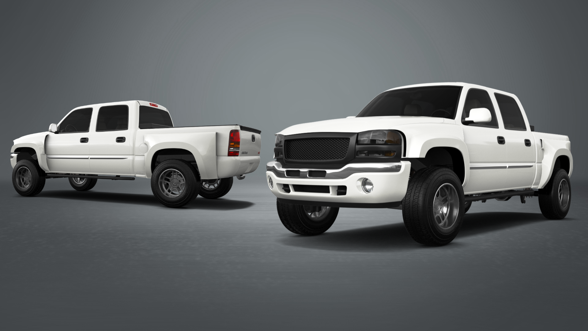 GMC Sierra 1500 Crew Cab Pickup Truck 2000