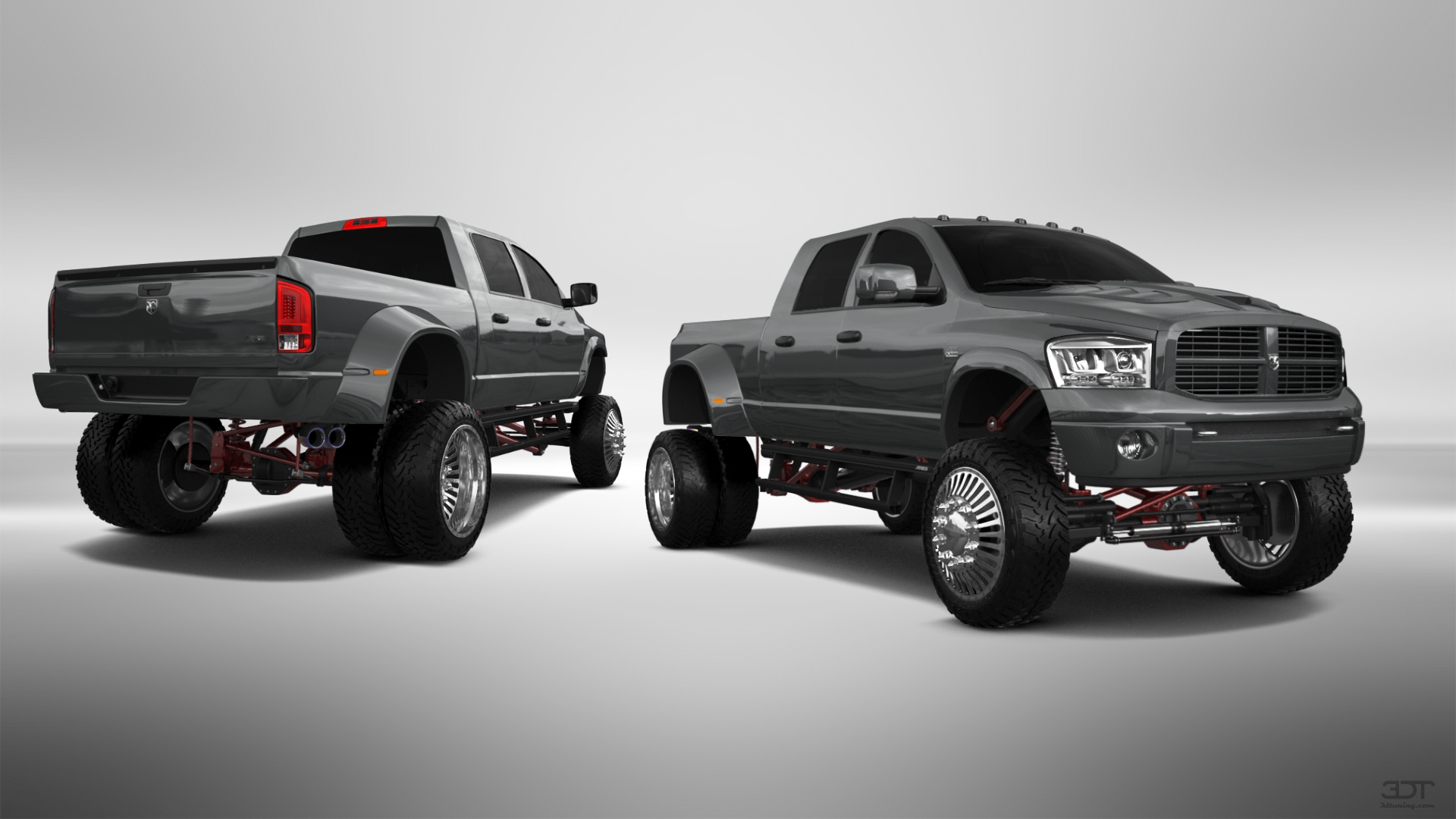 Dodge Ram 3500 Dually 4 Door pickup truck 2007 tuning