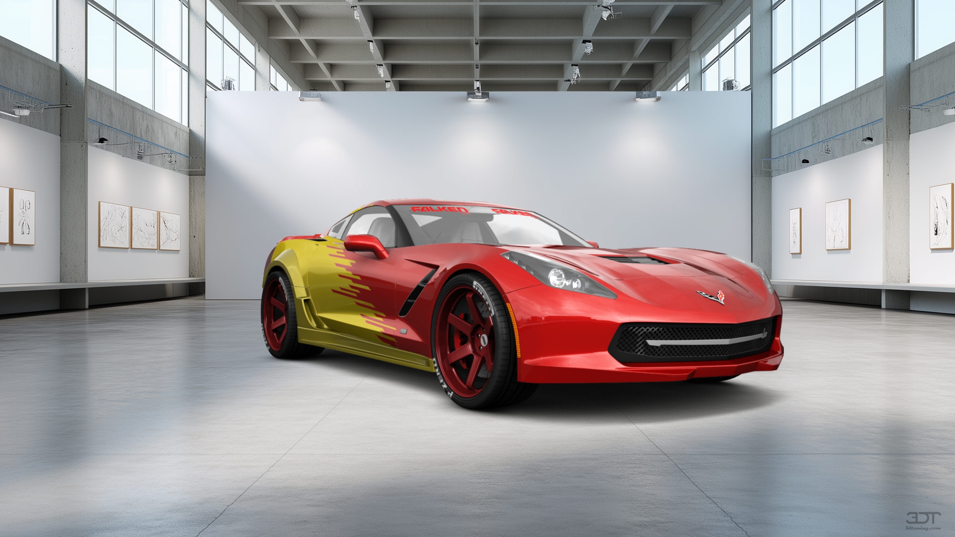 Chevrolet Corvette C7 2 Door Coupe 2015 tuning