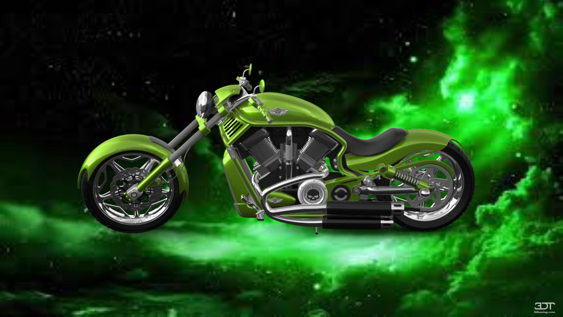 Harley-Davidson Custom Chopper Cruiser 2011