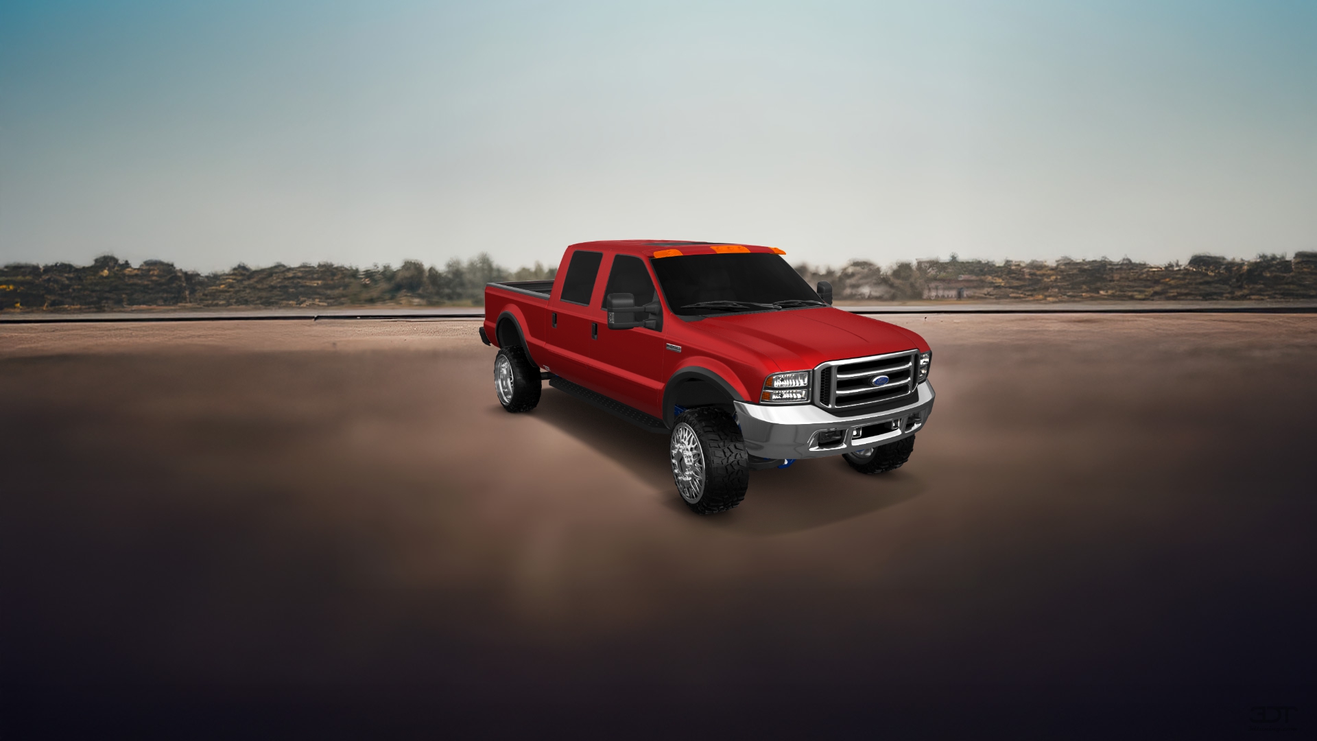 Ford F-250 Crew Cab 4 Door pickup truck 1999 tuning