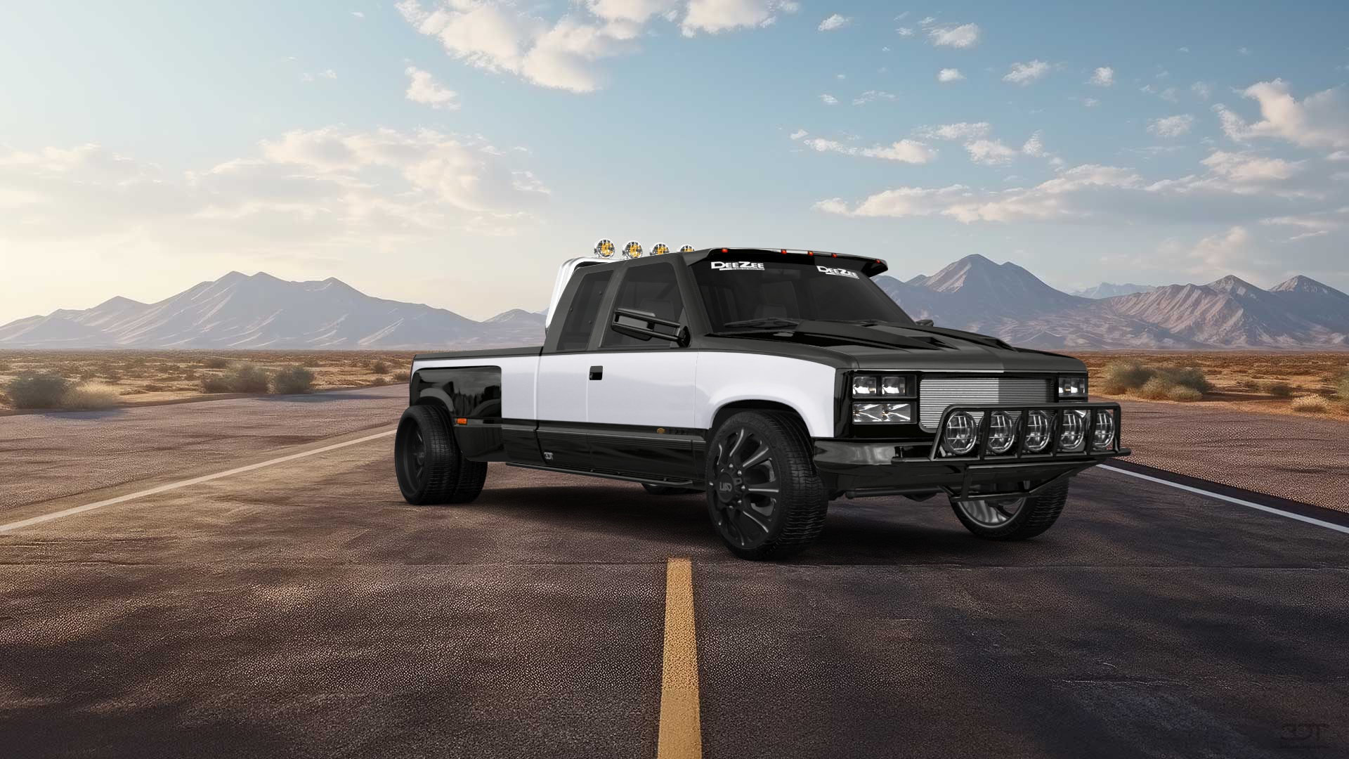 Chevrolet K3500 Extended Cab Pickup Truck 1988