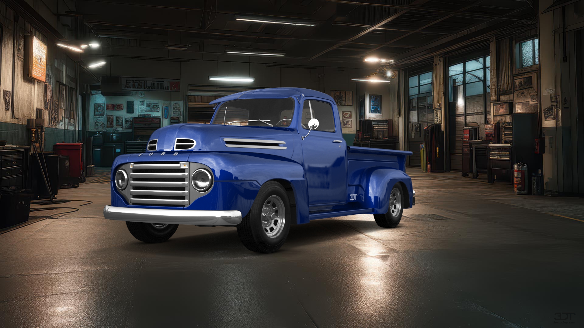 Ford F1 2 Door pickup truck 1949 tuning