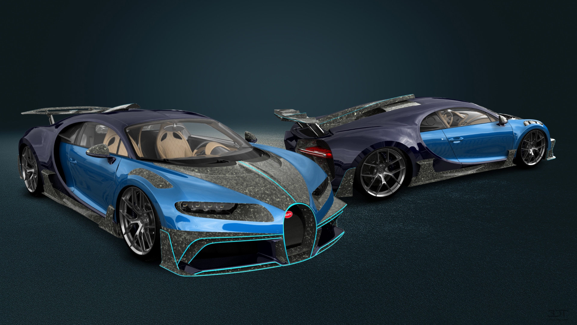 Bugatti Chiron 2 Door Coupe 2016 tuning