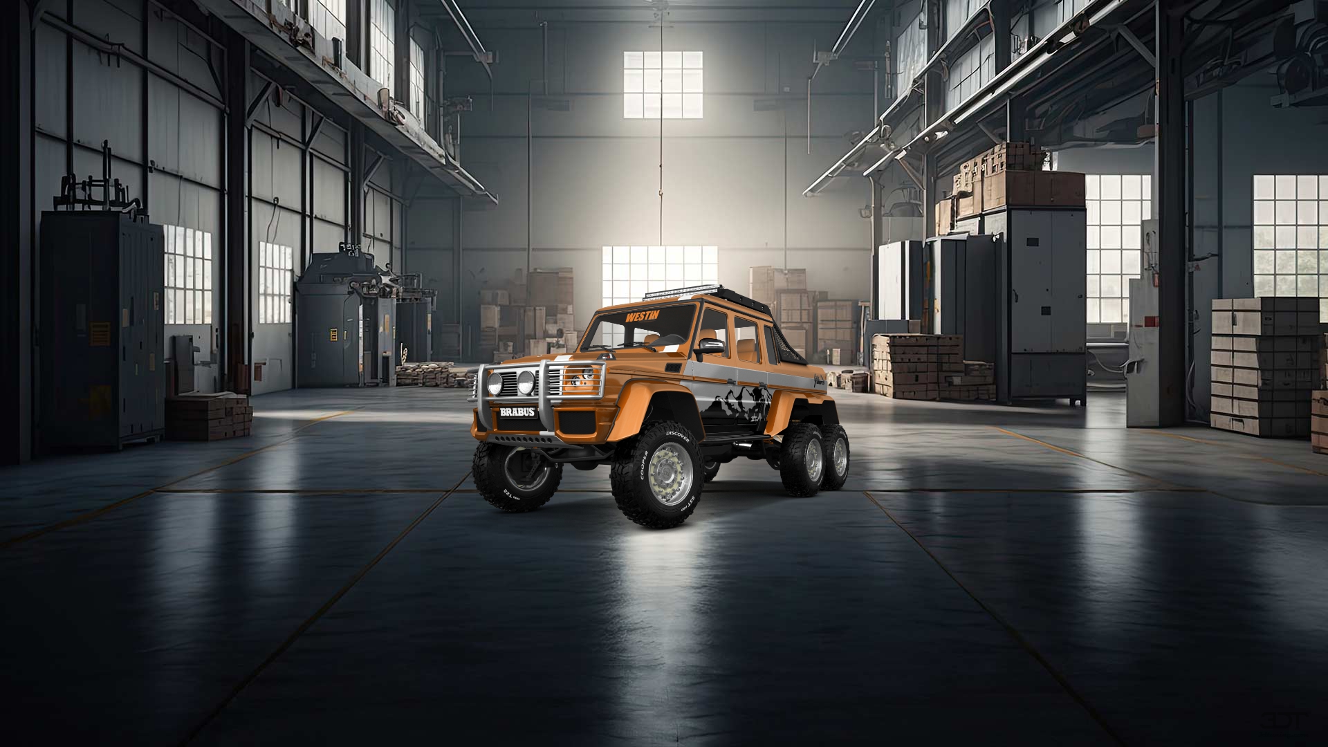 Mercedes G 63 AMG 6x6 4 Door pickup truck 2013