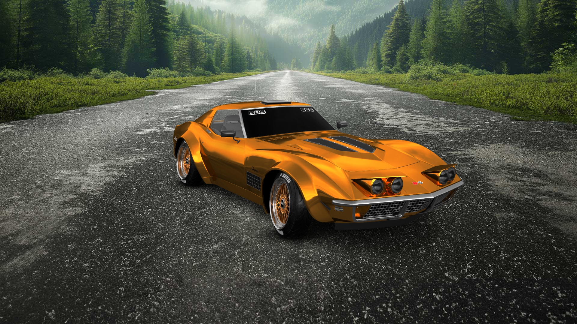 Chevrolet Corvette 2 Door Coupe 1968 tuning