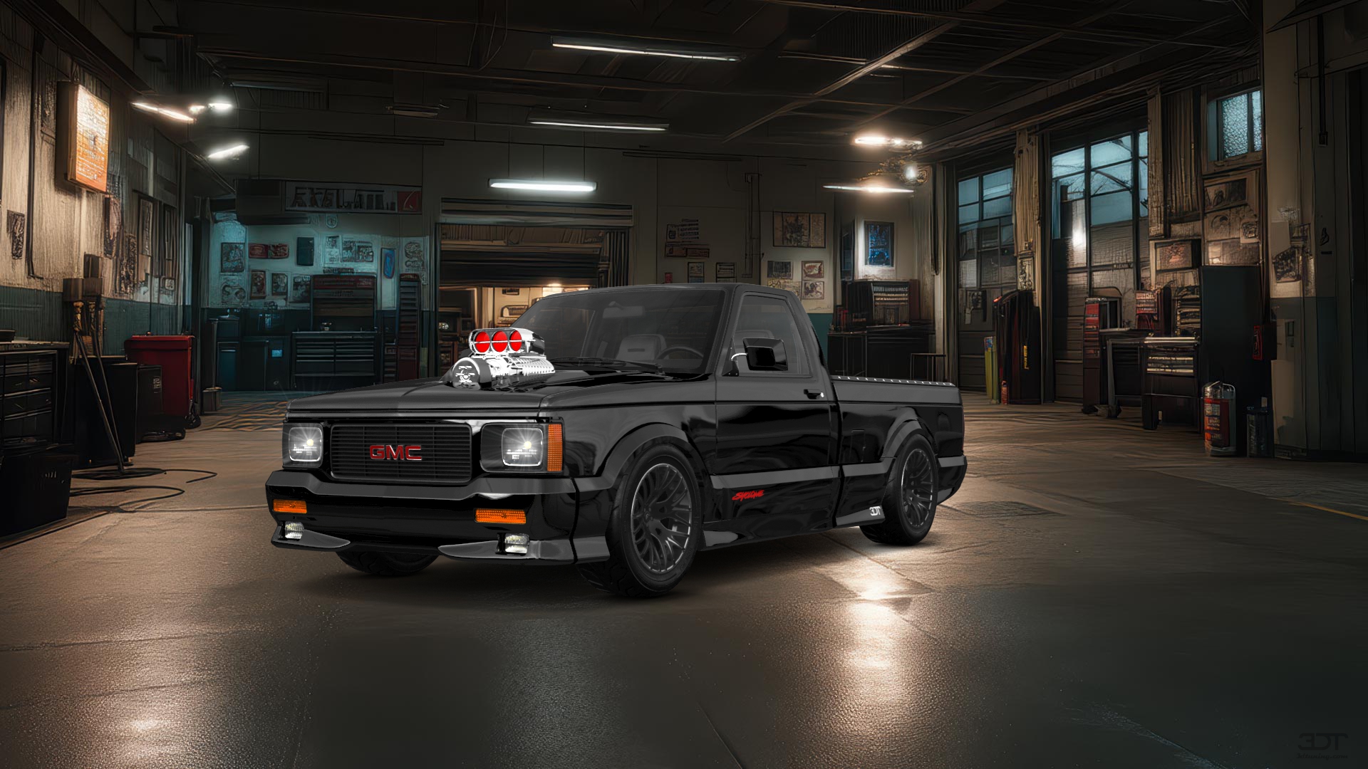 GMC Syclone 2 Door pickup truck 1991 tuning