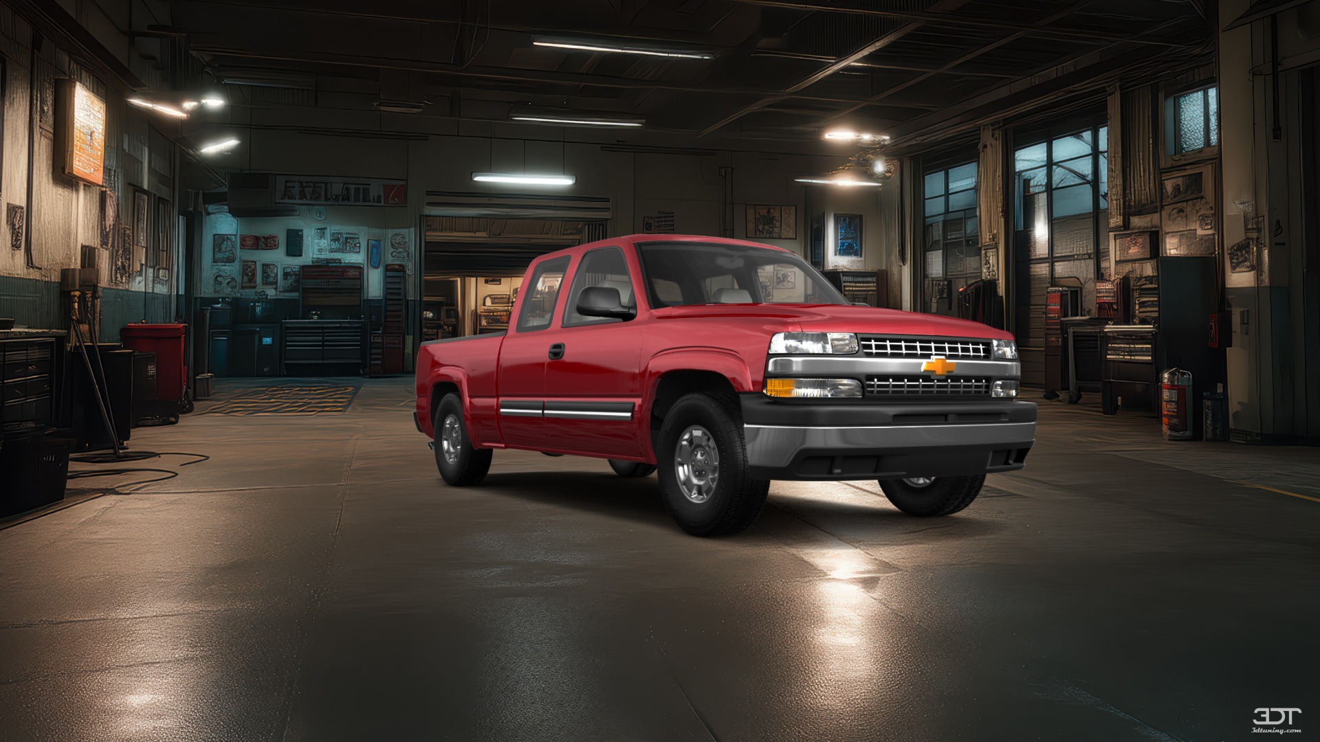 Chevrolet Silverado 1500 Extended Cab 6.5 ft box 4 Door Truck 1999 tuning