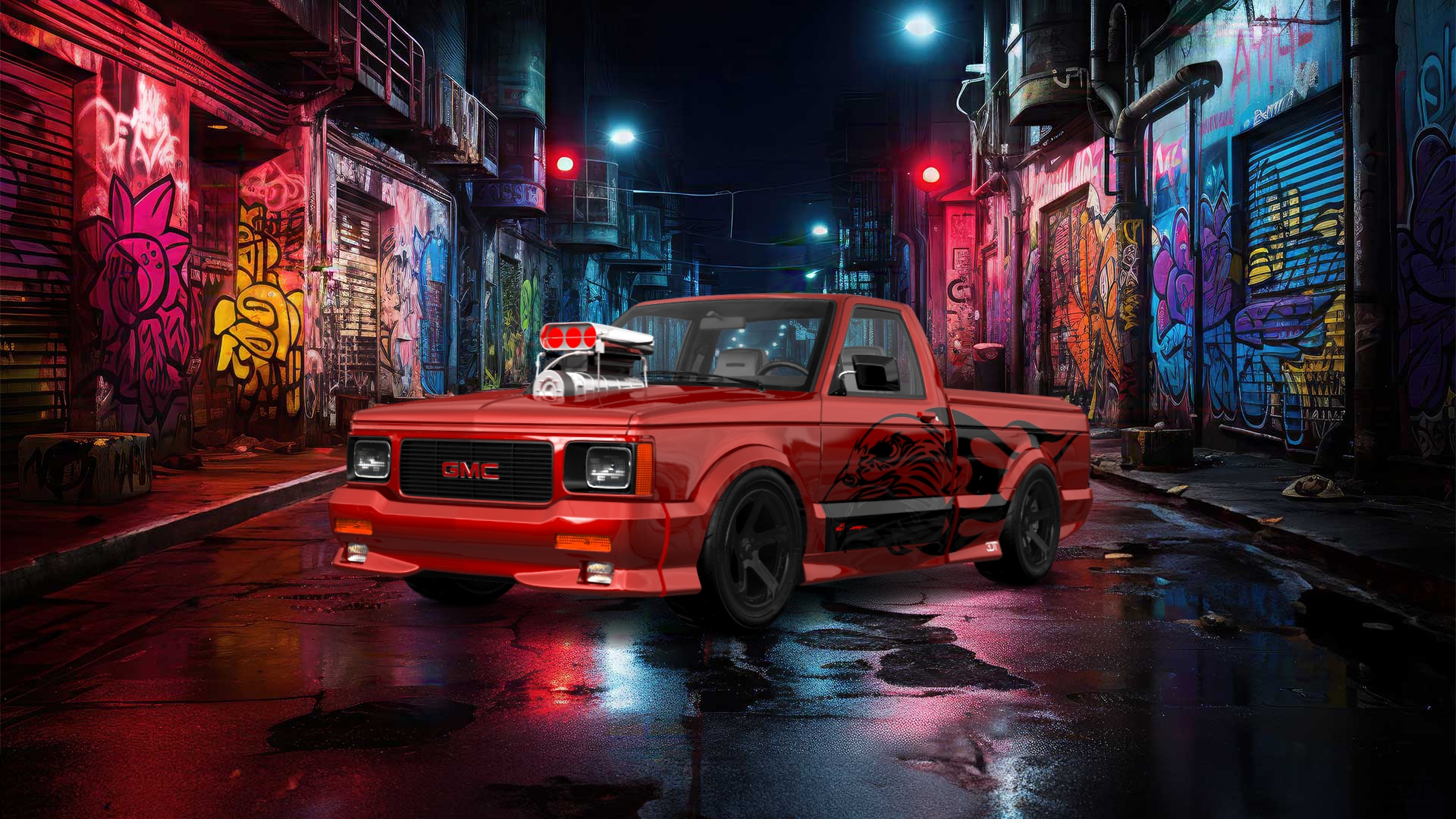 GMC Syclone 2 Door pickup truck 1991 tuning