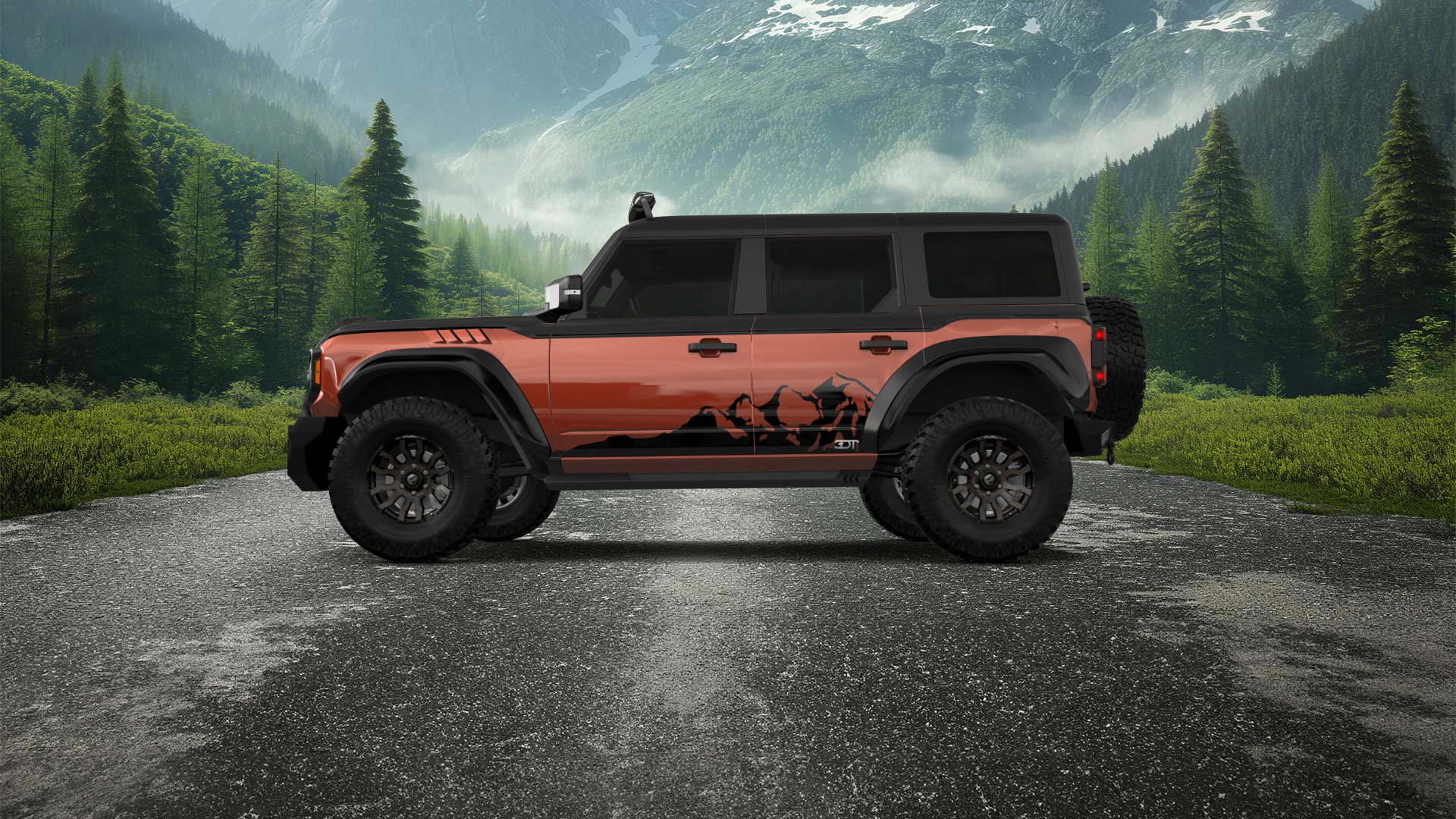 Ford Bronco Raptor 4 Door pickup truck 2022