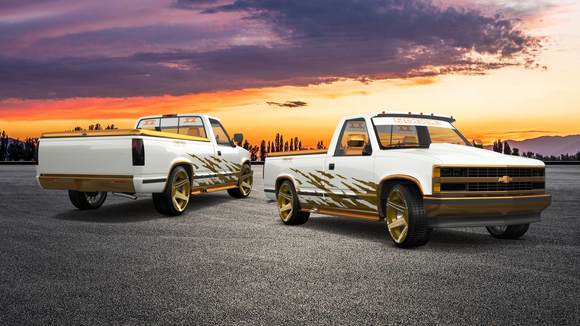 Chevrolet K1500 Regular Cab Fleetside Pickup 1988 이미지