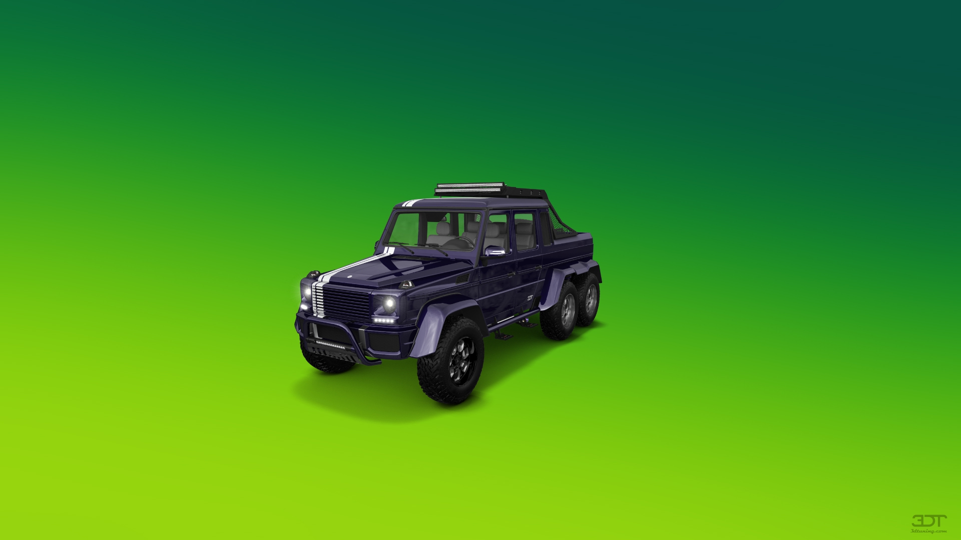 Mercedes G 63 AMG 6x6 4 Door pickup truck 2013