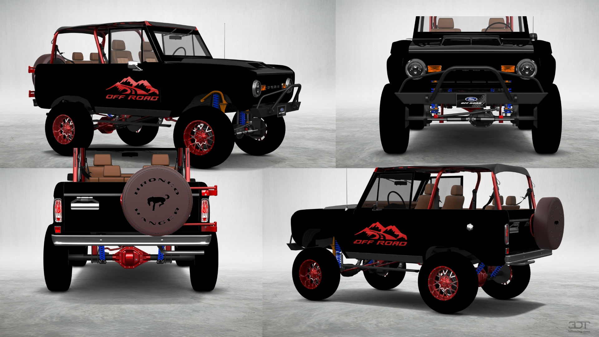 Ford Bronco 3 Door SUV 1965 tuning