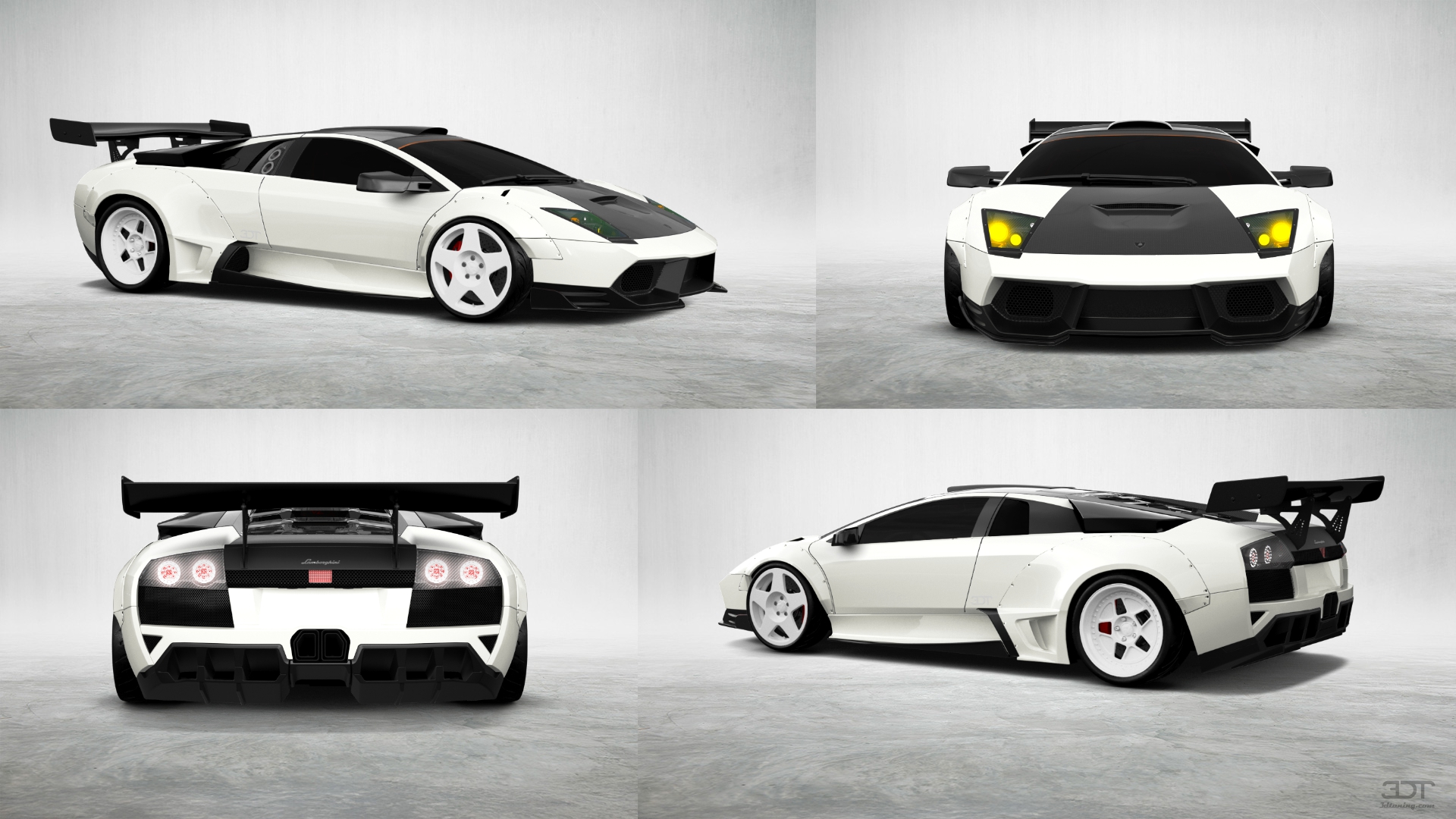 Lamborghini Murcielago 2 Door Coupe 2001 tuning