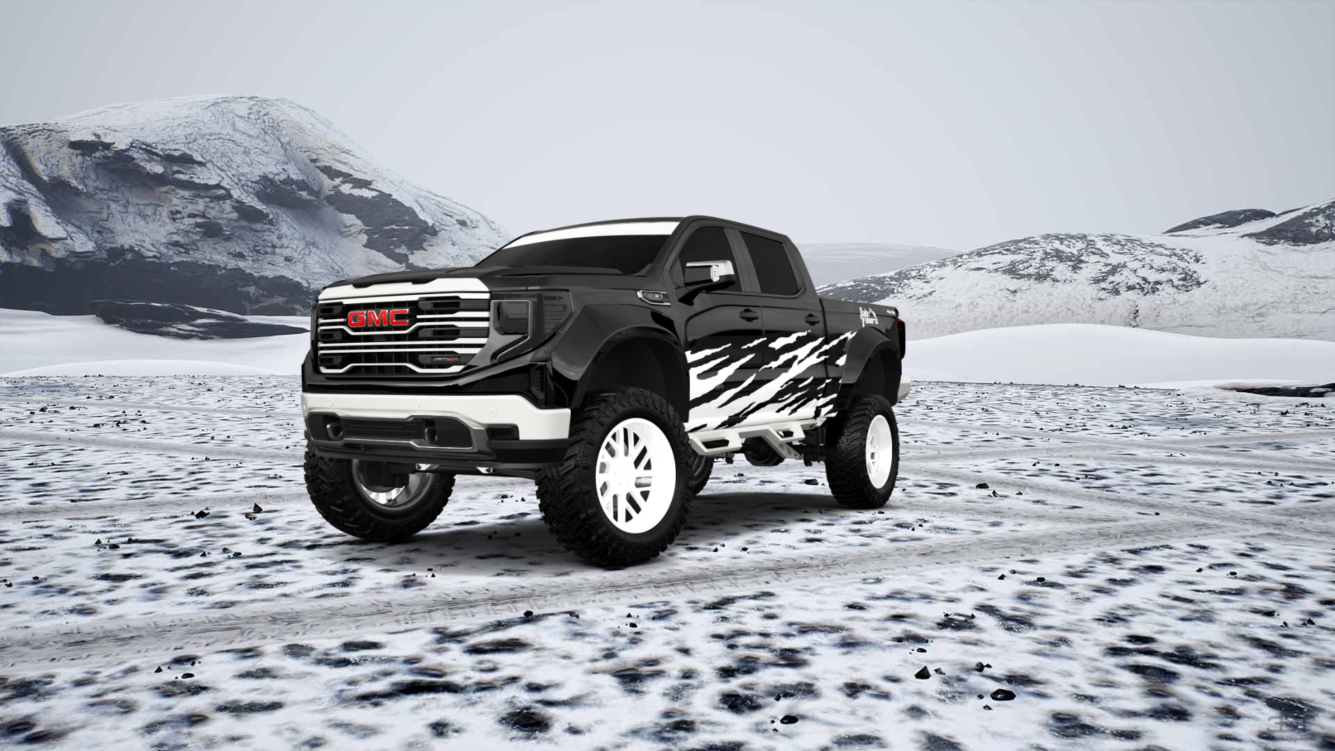 GMC Sierra 1500 Crew Cab 5.8 ft box 4 Door pickup truck 2023