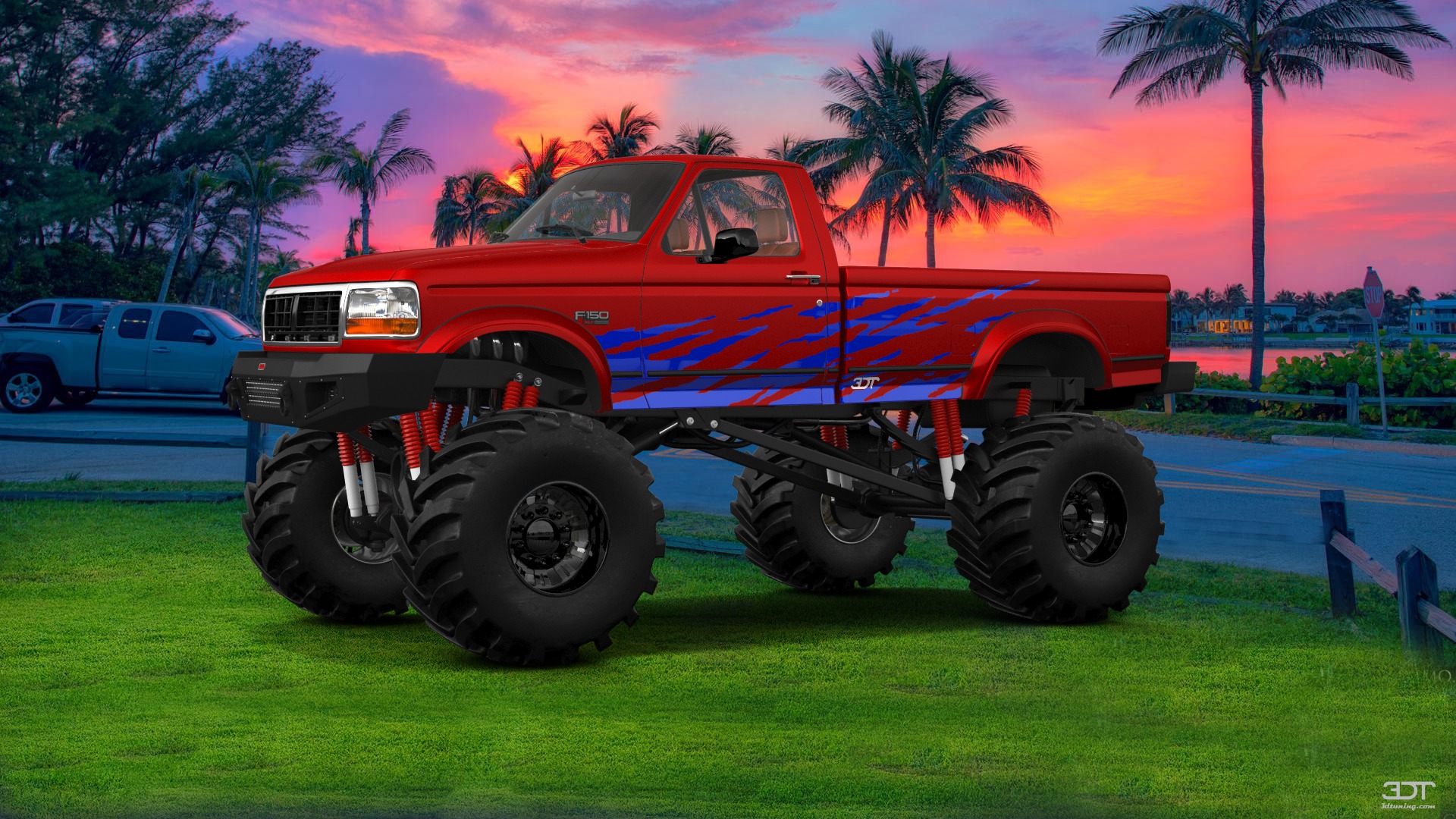 Tuning Ford F-150 Regular Cab 2 Door pickup truck 1992