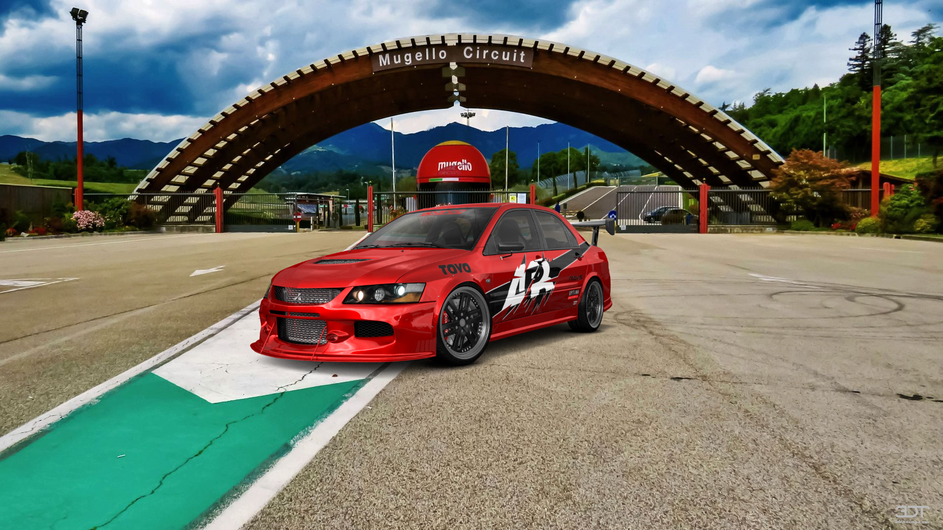 Mitsubishi Lancer Evo IX 4 Door Saloon 2005 Images