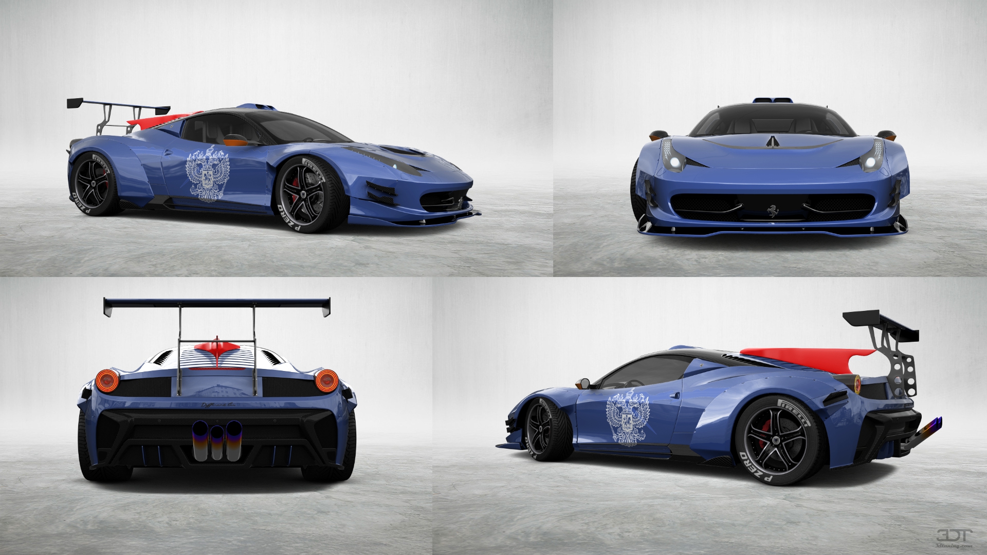 Ferrari 458 Italia 2 door spider 2010 tuning