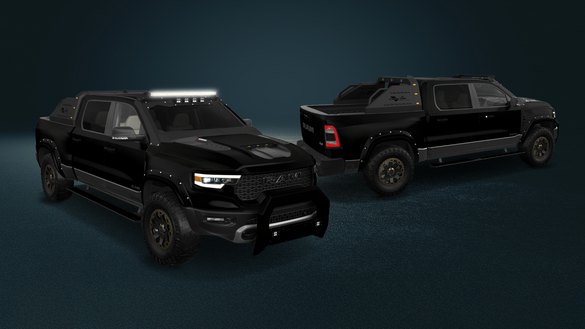 Dodge Ram 1500 TRX 4 Door pickup truck 2021 tuning