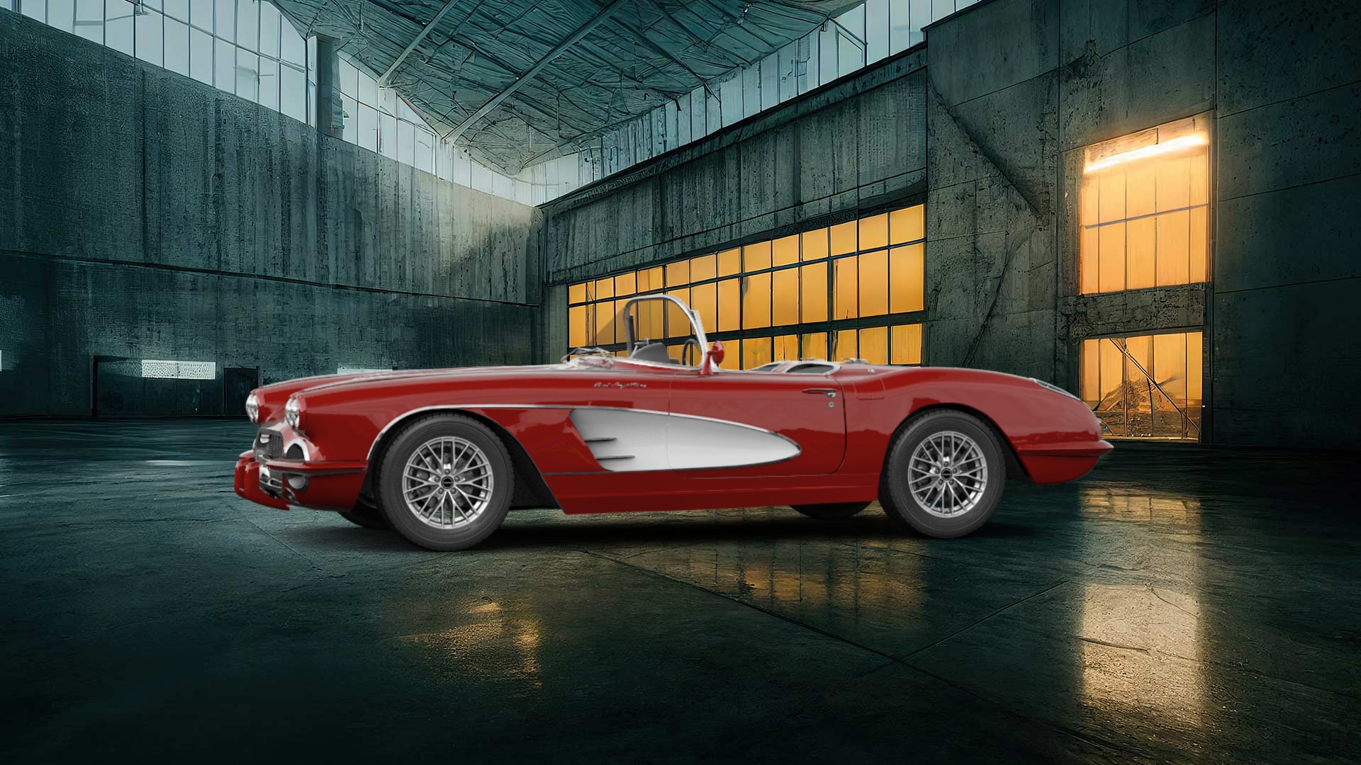 Chevrolet Corvette Convertible Coupe 1958 tuning