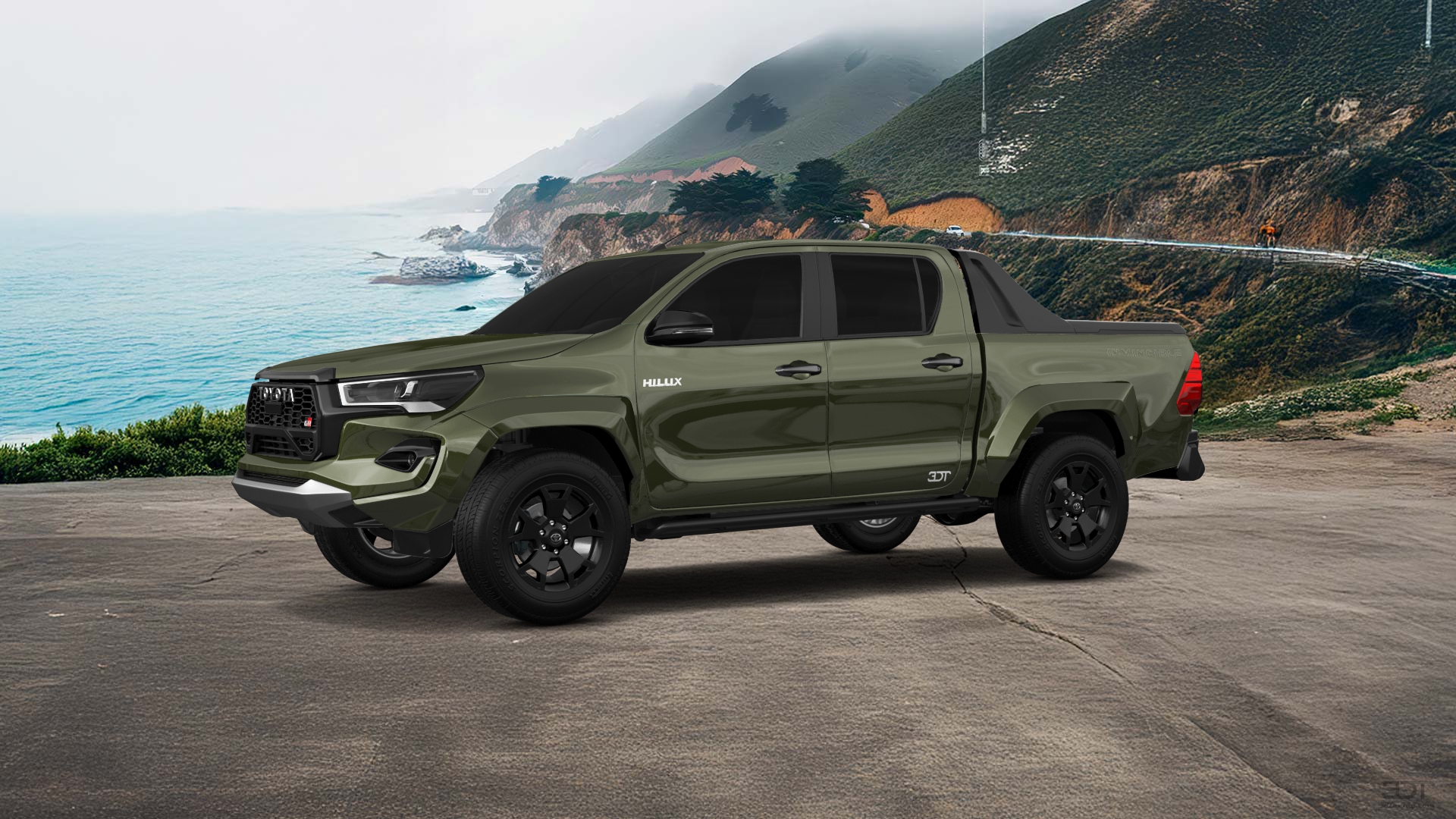 Toyota Hilux Double Cab 4 Door pickup truck 2015 tuning