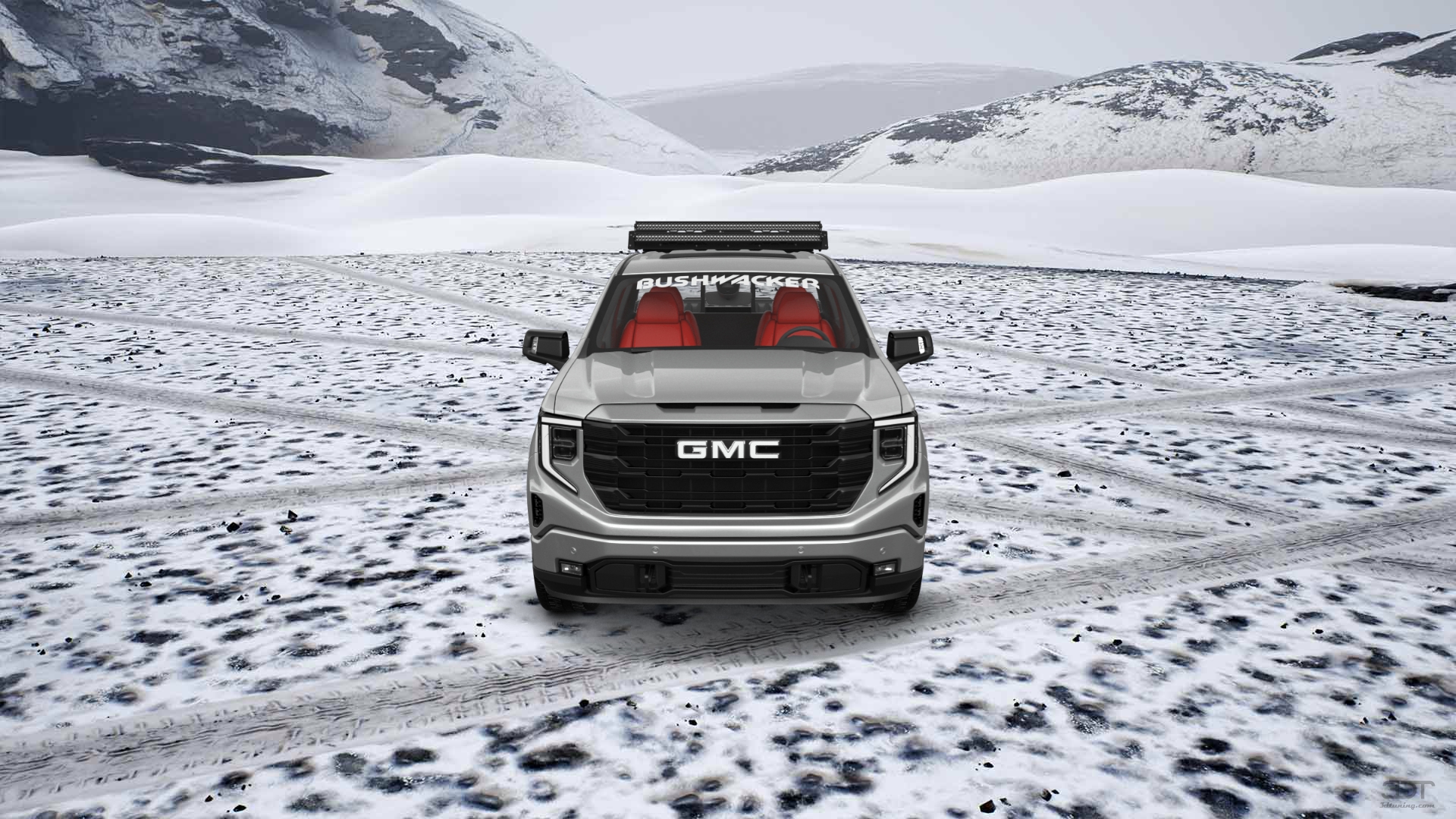 GMC Sierra 1500 Crew Cab 5.8 ft box 4 Door pickup truck 2023 tuning