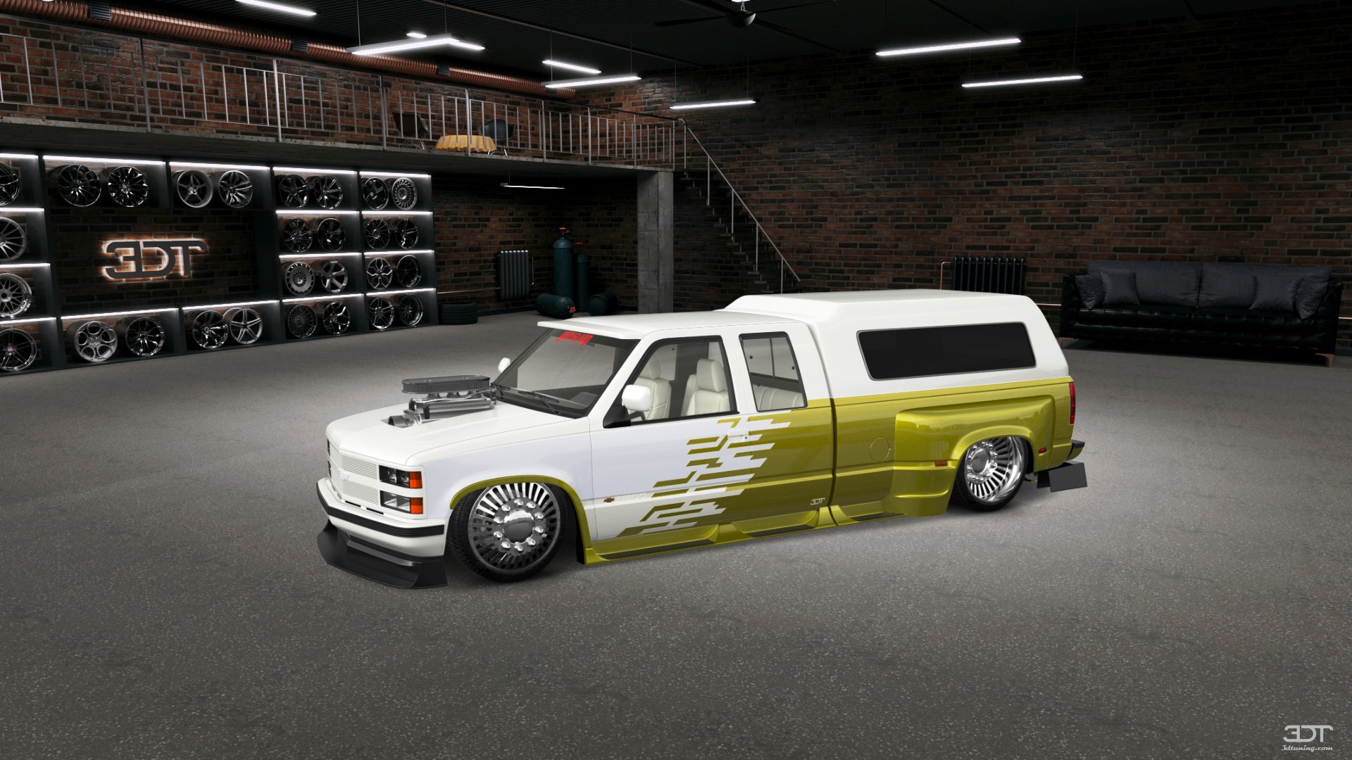 Chevrolet K3500 Extended Cab Pickup Truck 1988 tuning