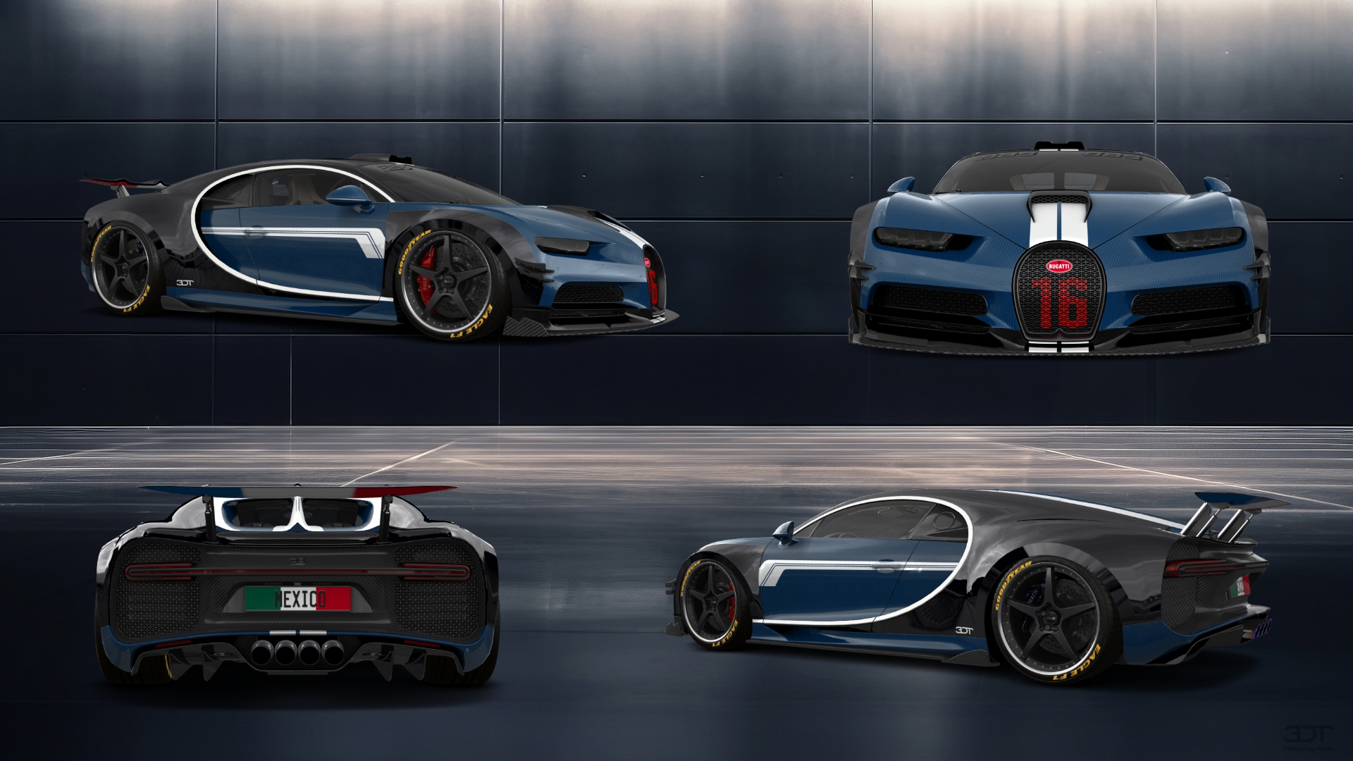 Bugatti Chiron 2 Door Coupe 2016