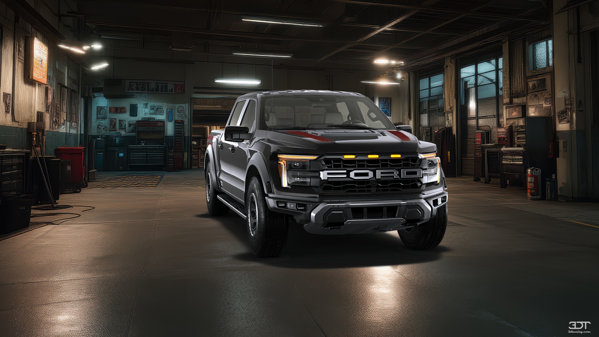 Ford F-150 Raptor 4 Door pickup truck 2024 tuning