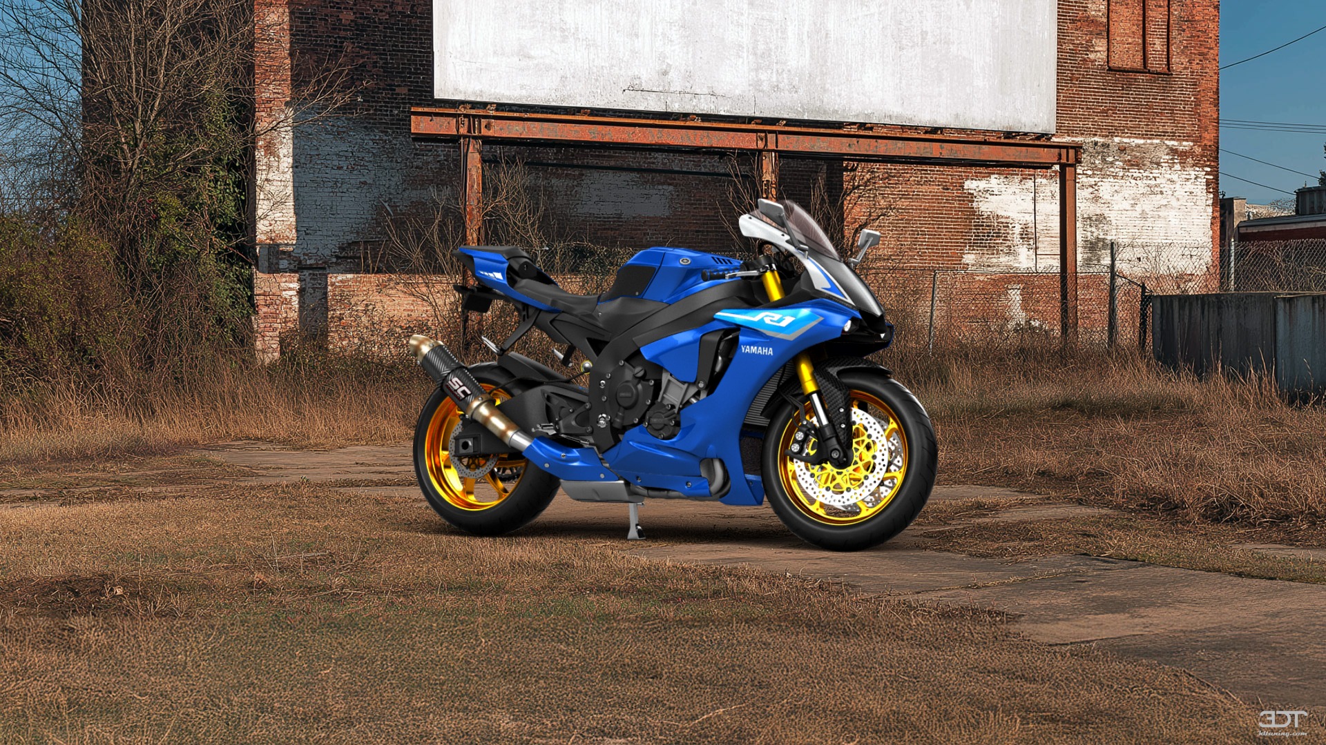 Yamaha YZF R1 Sport Bike 2015 tuning