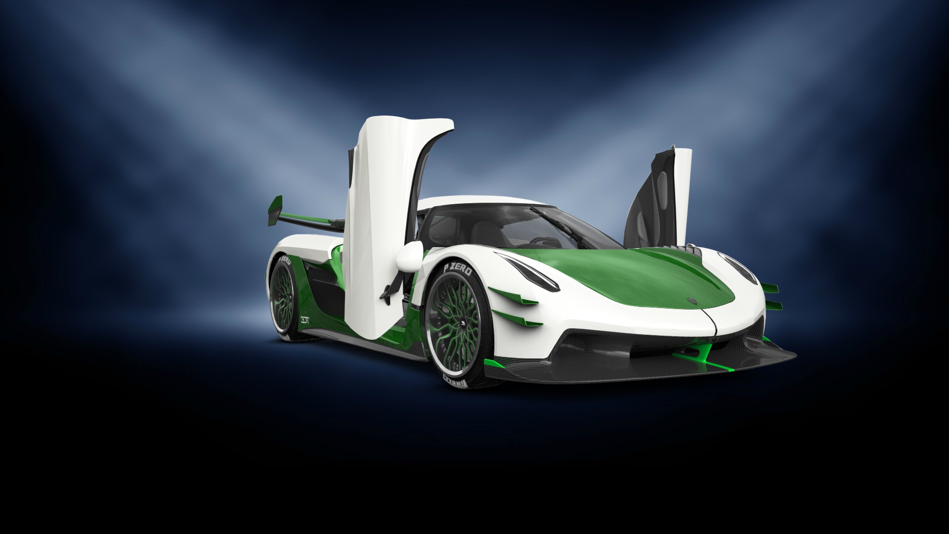 Koenigsegg Jesko 2 door targa top 2020