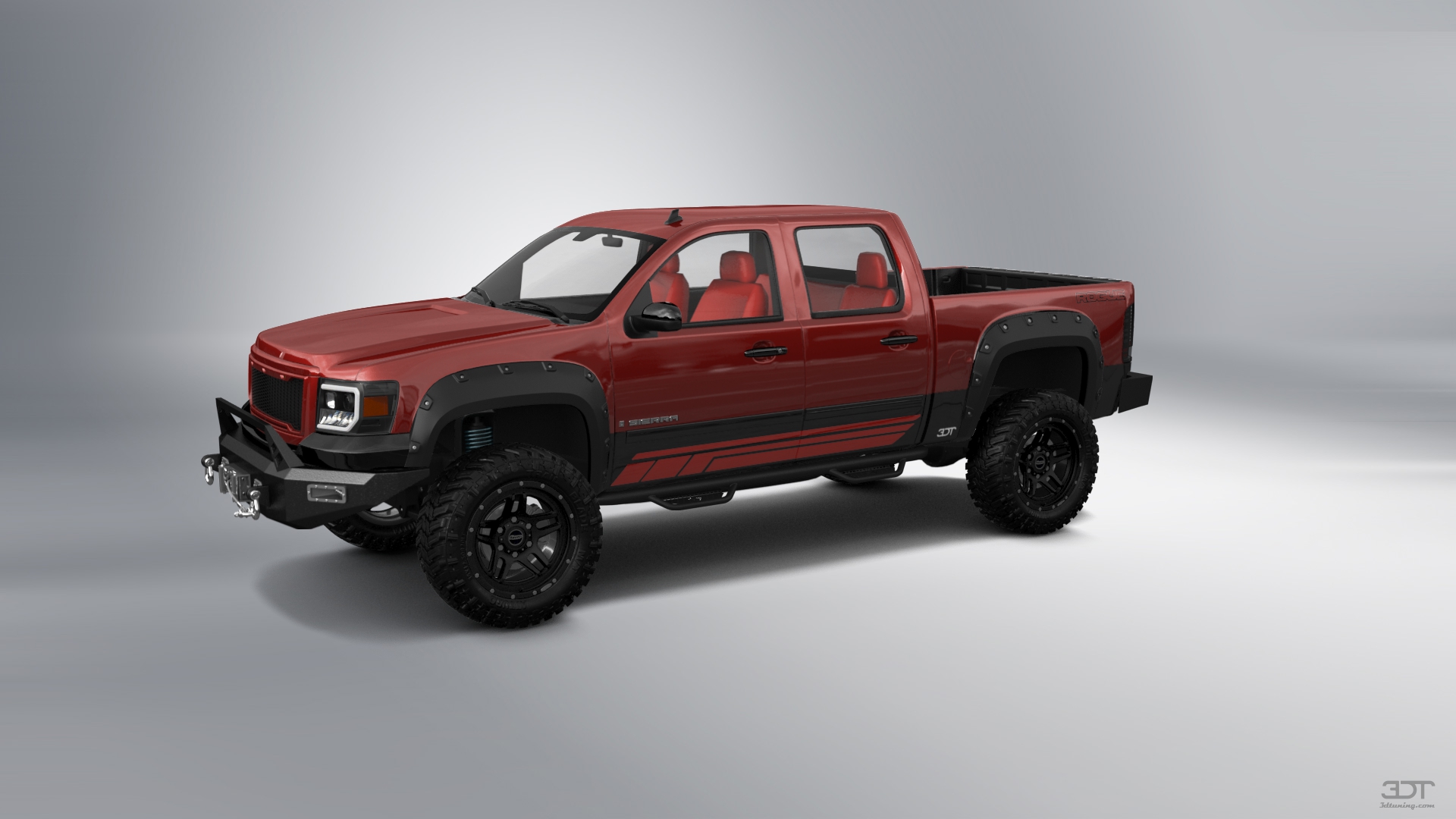 GMC Sierra 1500 Crew Cab 5.8 ft box 4 Door pickup truck 2007 tuning