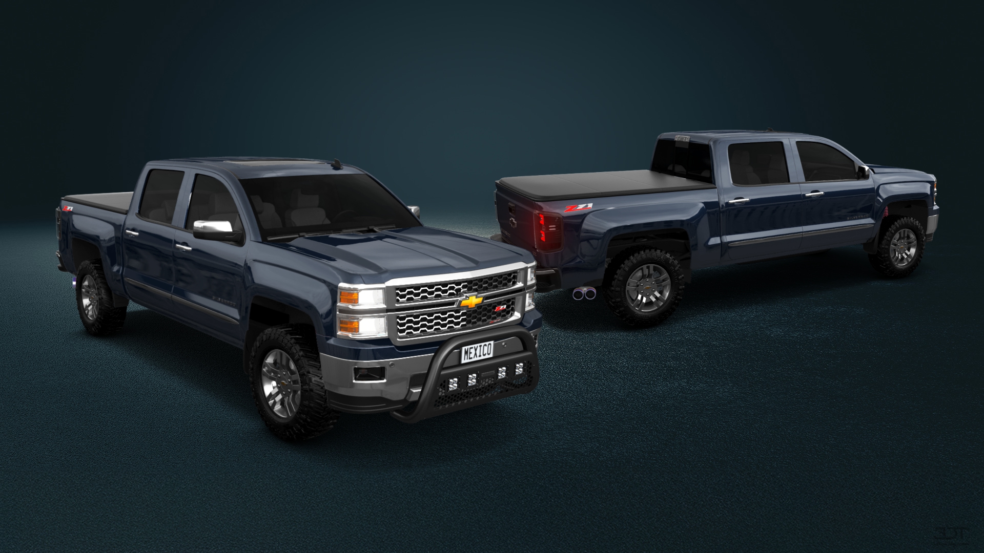 Chevrolet Silverado 1500 4 Door pickup truck 2014 tuning