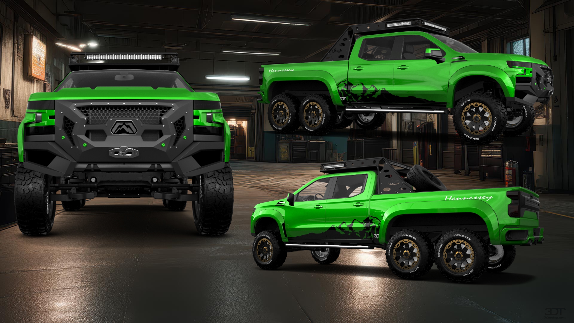 Chevrolet Silverado Hennessey Goliath 6X6 Truck 2020 tuning