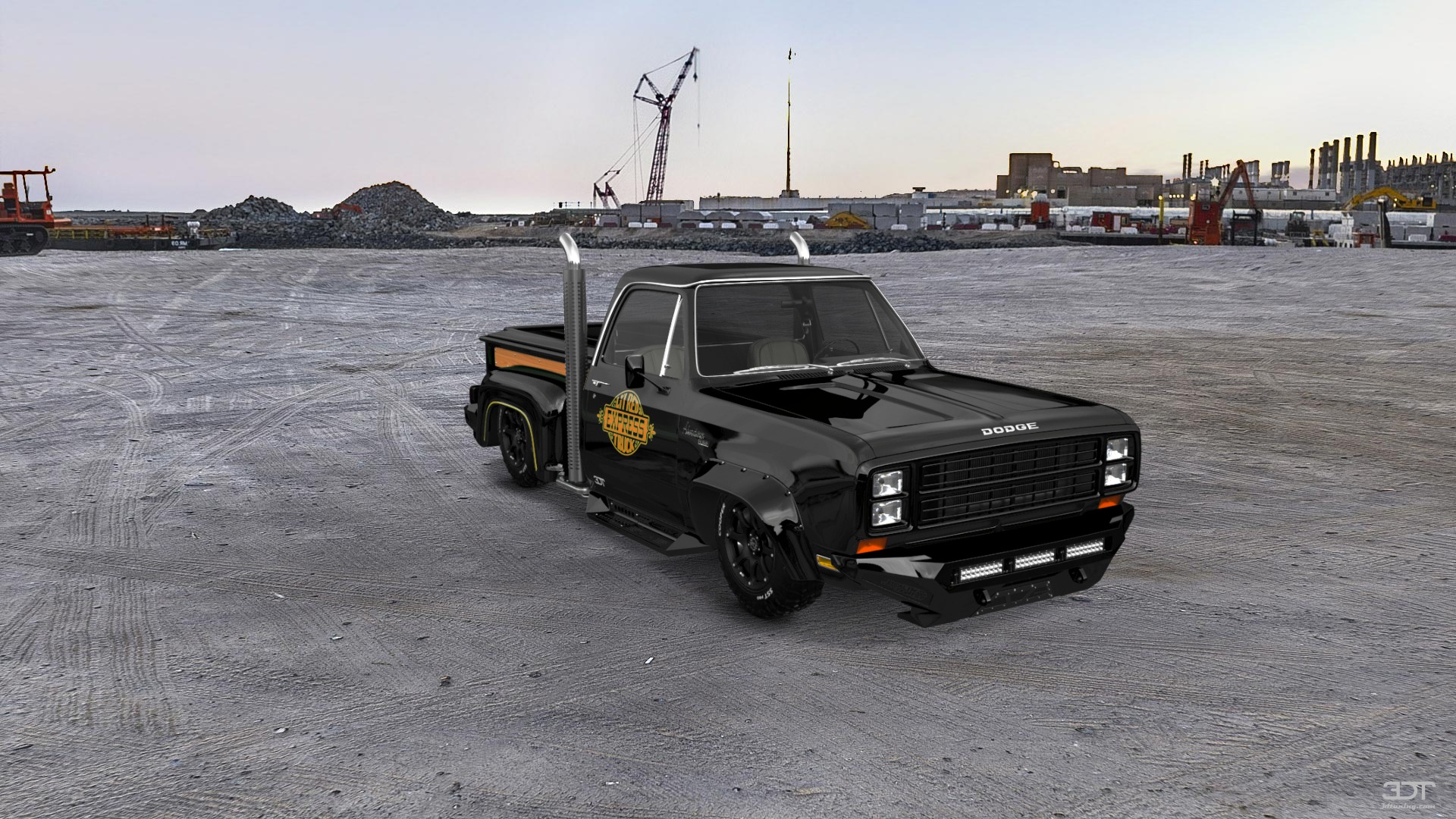 Dodge Lil Red Express 2 Door pickup truck 1979