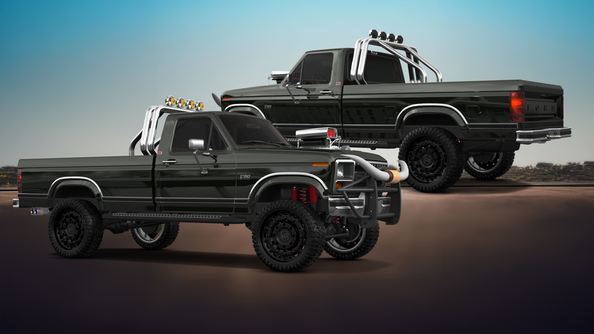 Ford F-150 2 Door pickup truck 1986 Images