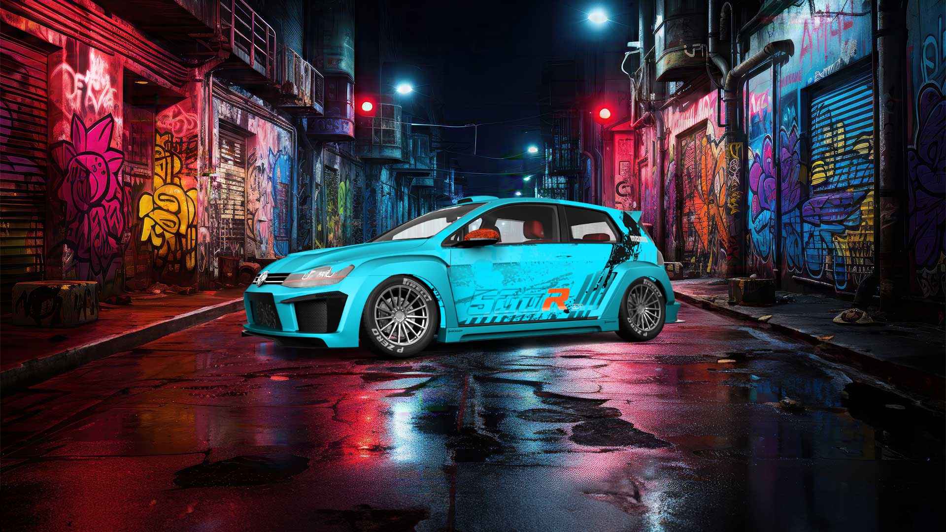 Volkswagen Golf 7 3 Door Hatchback 2013 tuning