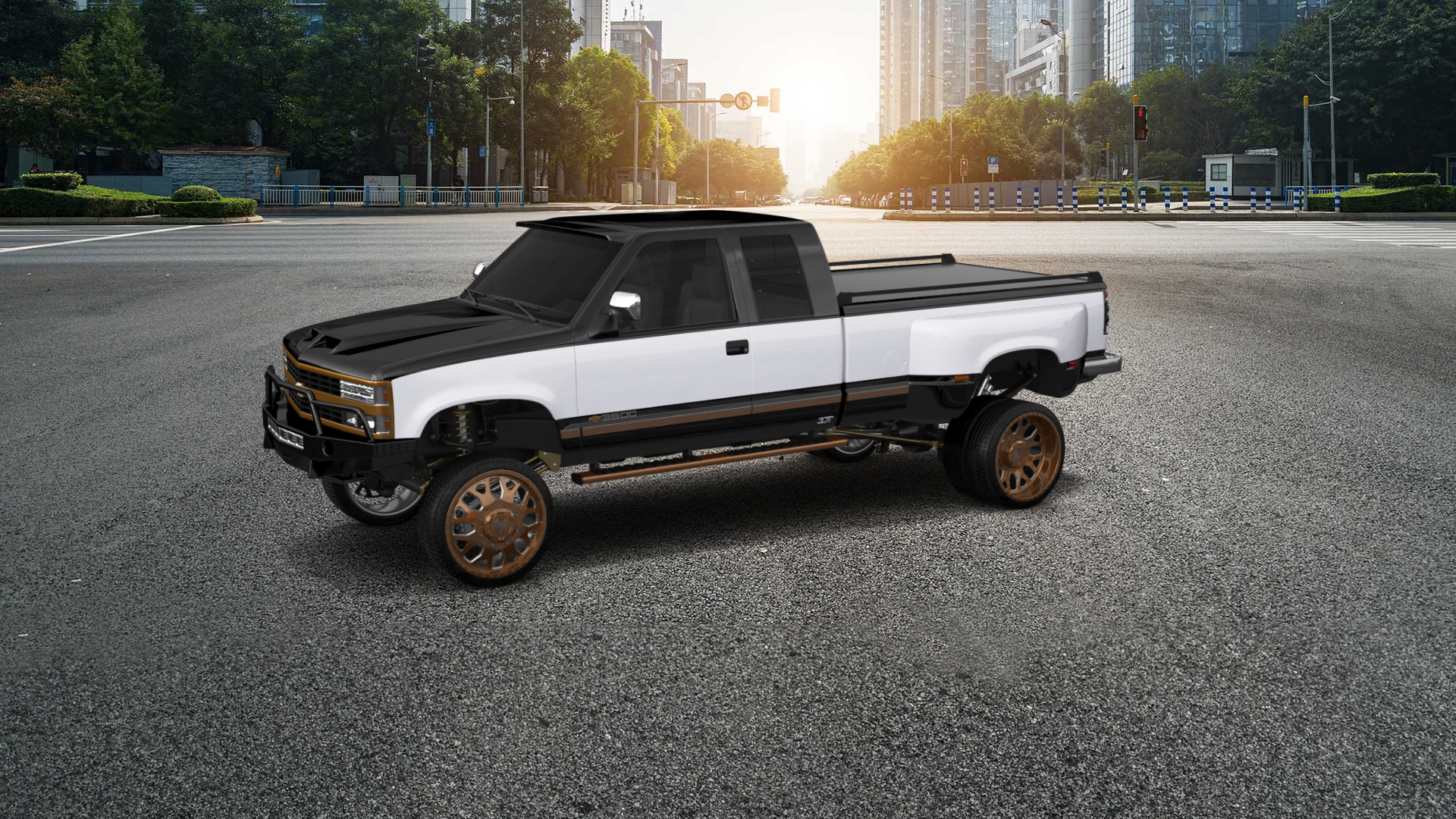 Chevrolet K3500 Extended Cab Pickup Truck 1988 tuning