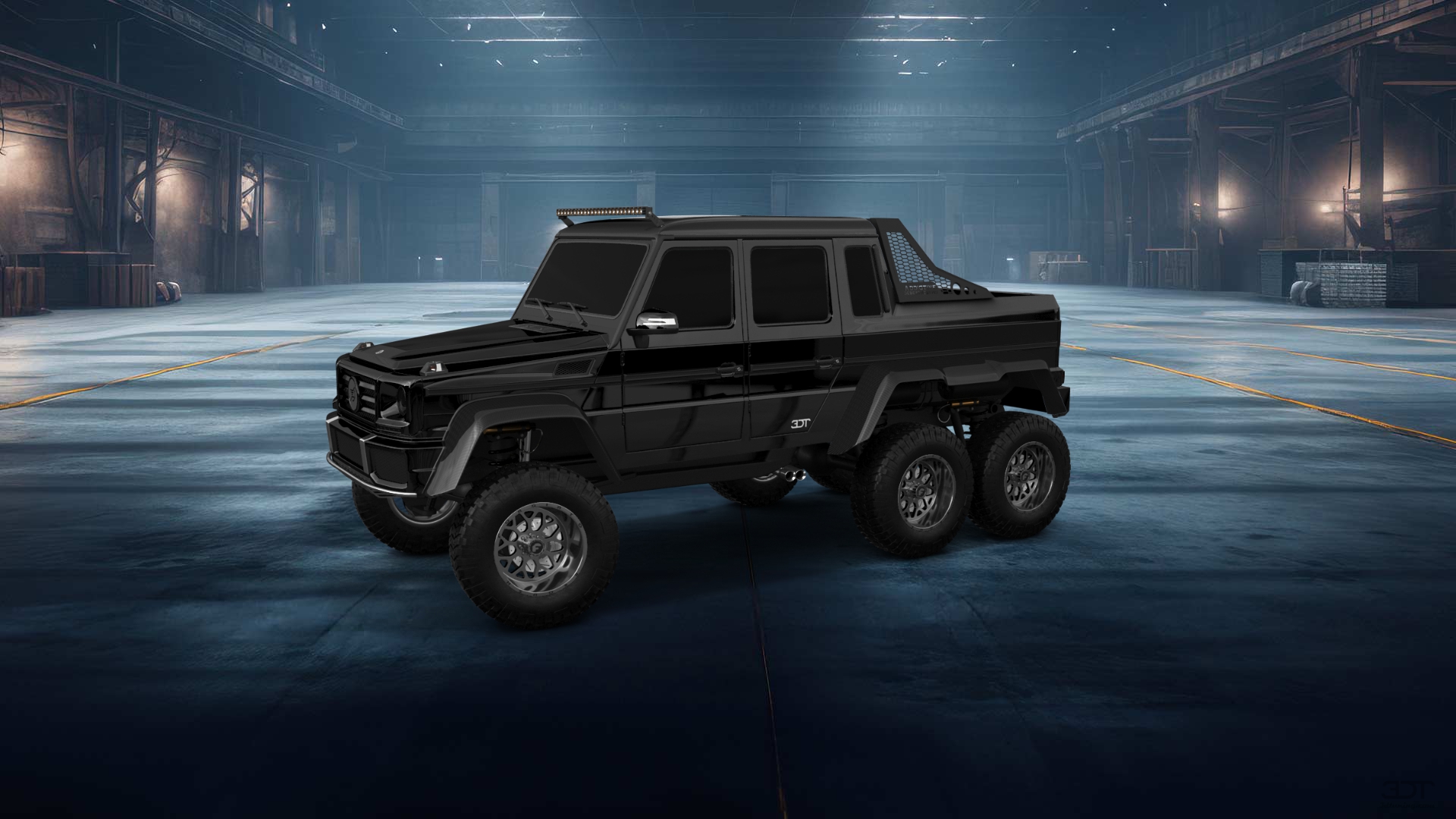 Mercedes G 63 AMG 6x6 4 Door pickup truck 2013