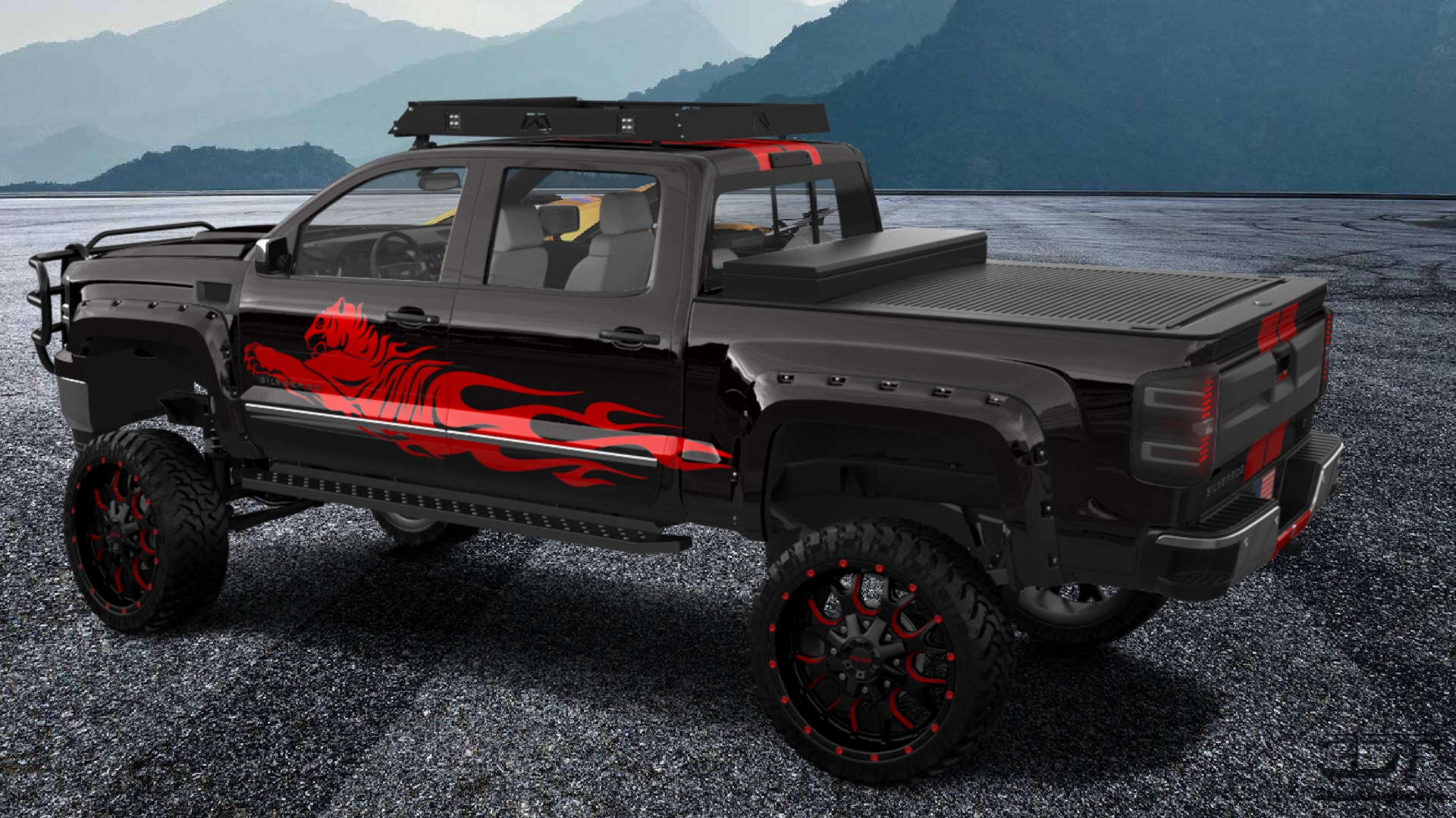 Chevrolet Silverado 1500 4 Door pickup truck 2014 tuning