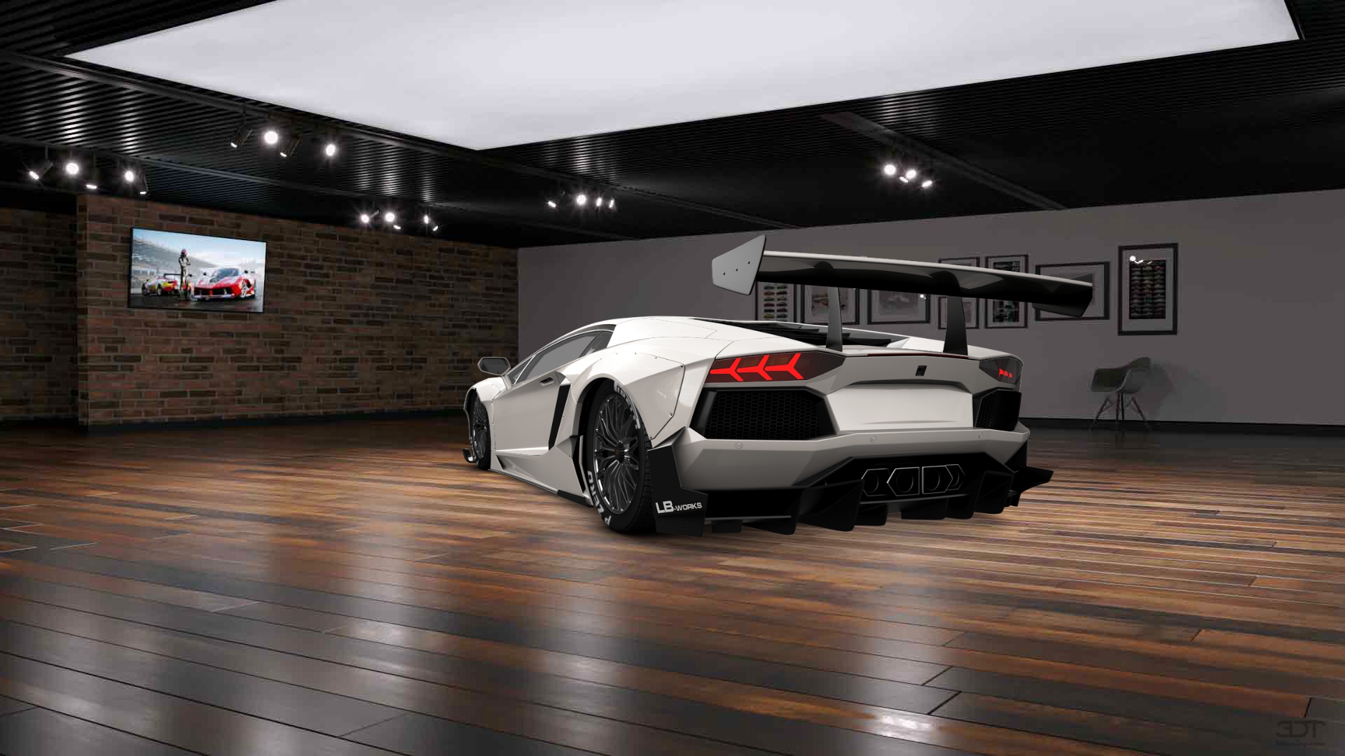 Lamborghini Aventador 2 Door Coupe 2012 tuning
